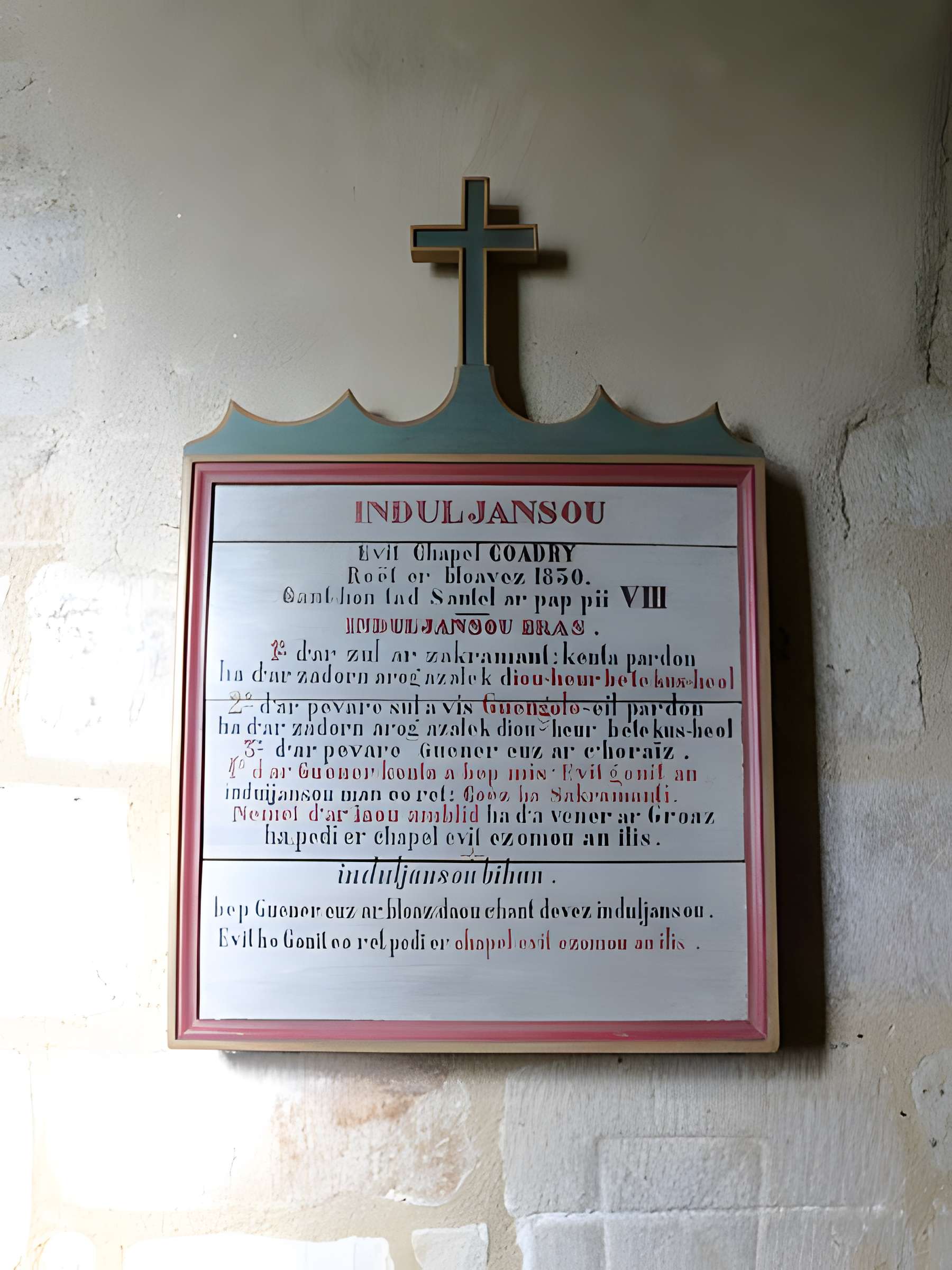 Chapelle Saint-Sauveur de Coadry