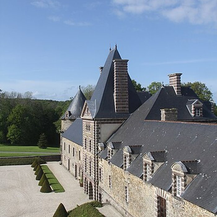 Photo de Domaine du château de Canisy également sur commune de Saint-Gilles