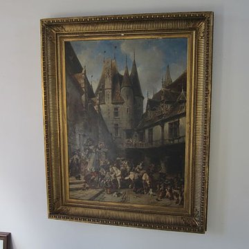 Domaine du château de Canisy également sur commune de Saint-Gilles