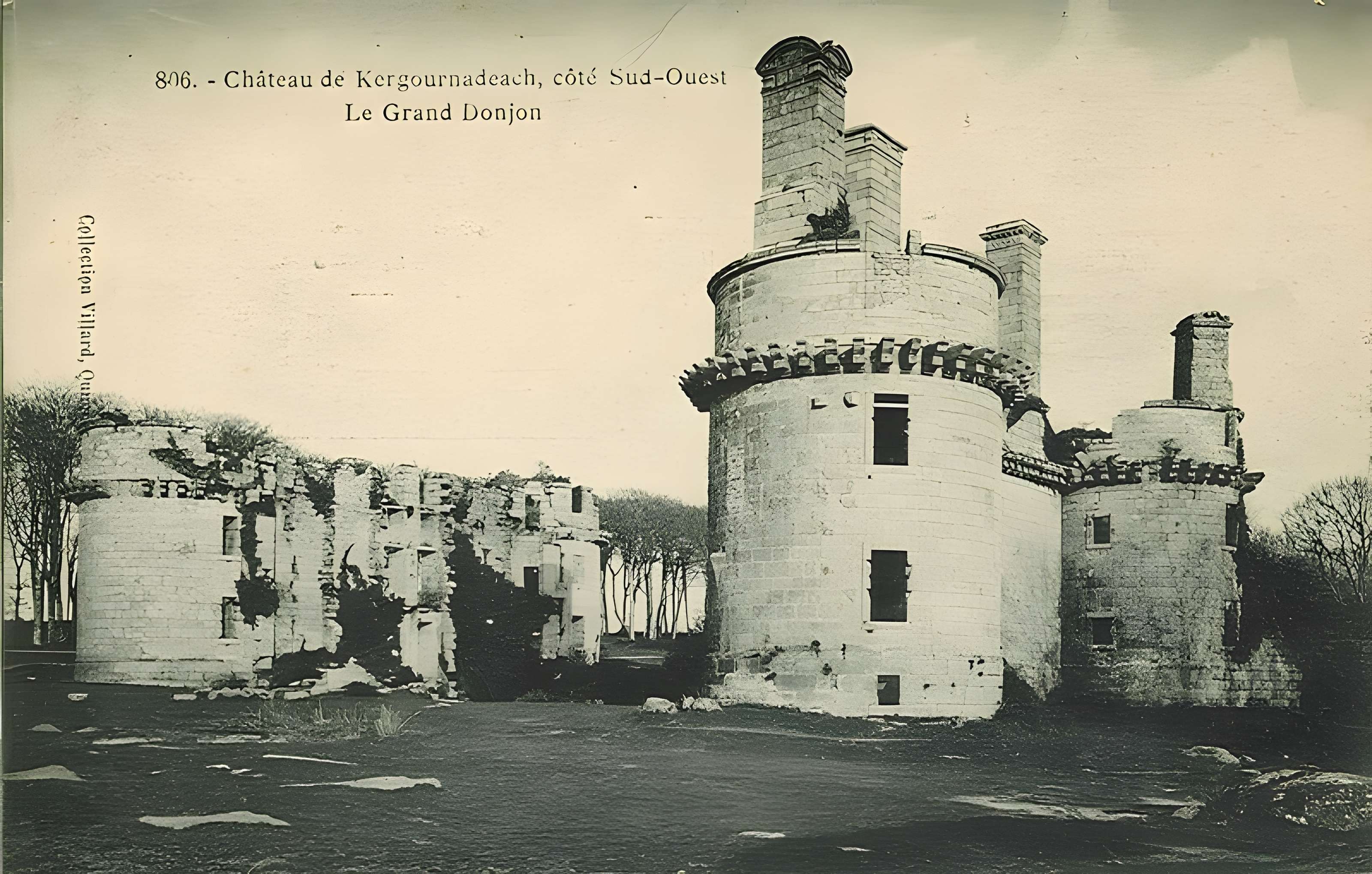 Château de Kergounadeach