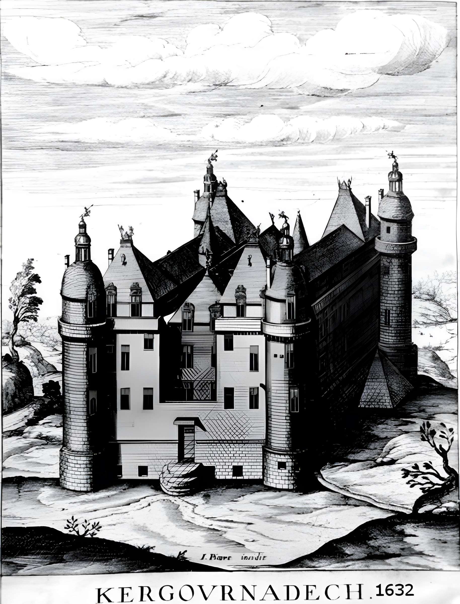 Château de Kergounadeach