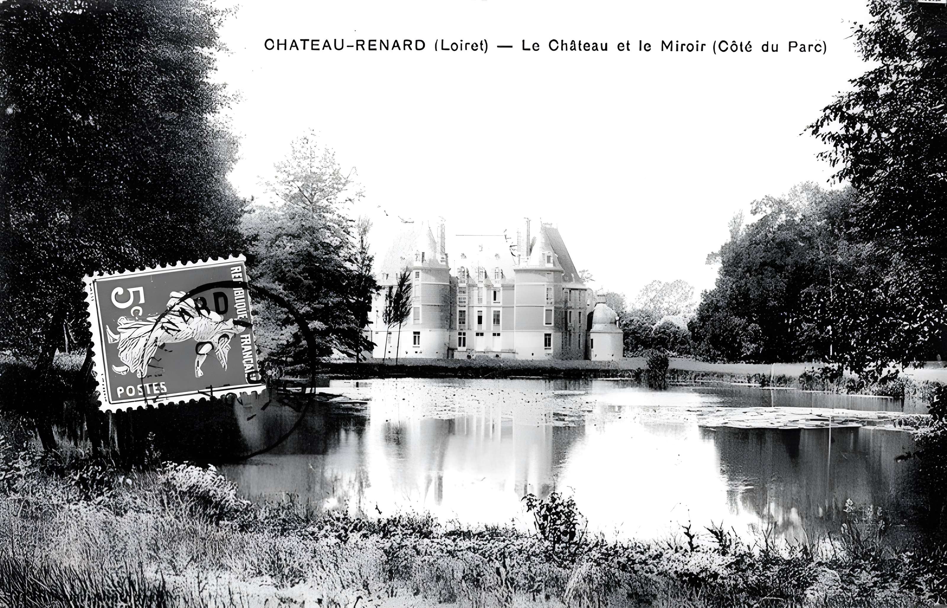 Château de la Motte à Château-Renard
