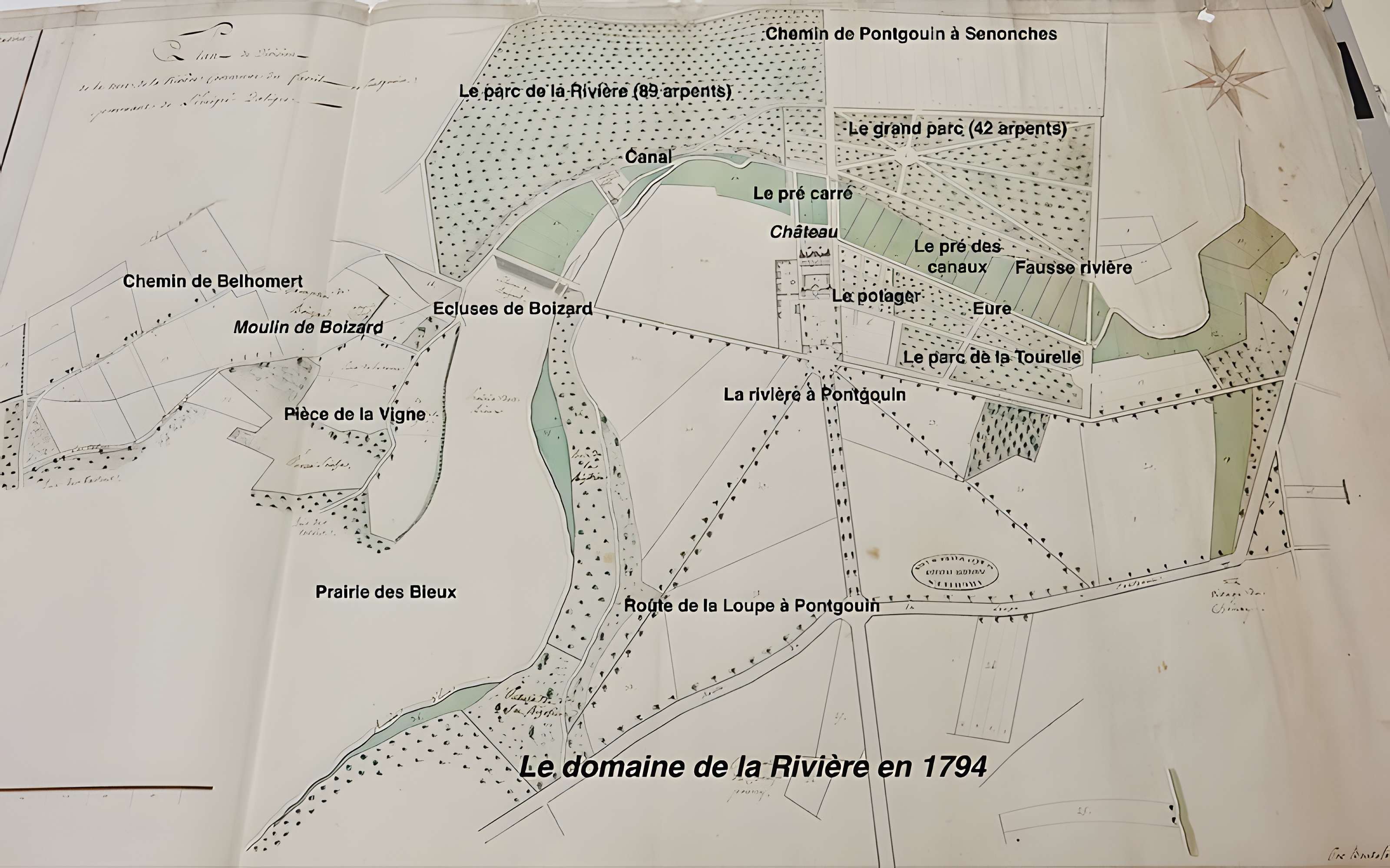 Château de la Rivière à Pontgouin