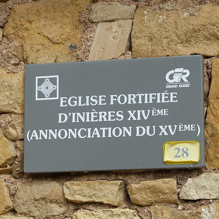 Photo de Église fortifiée dInières