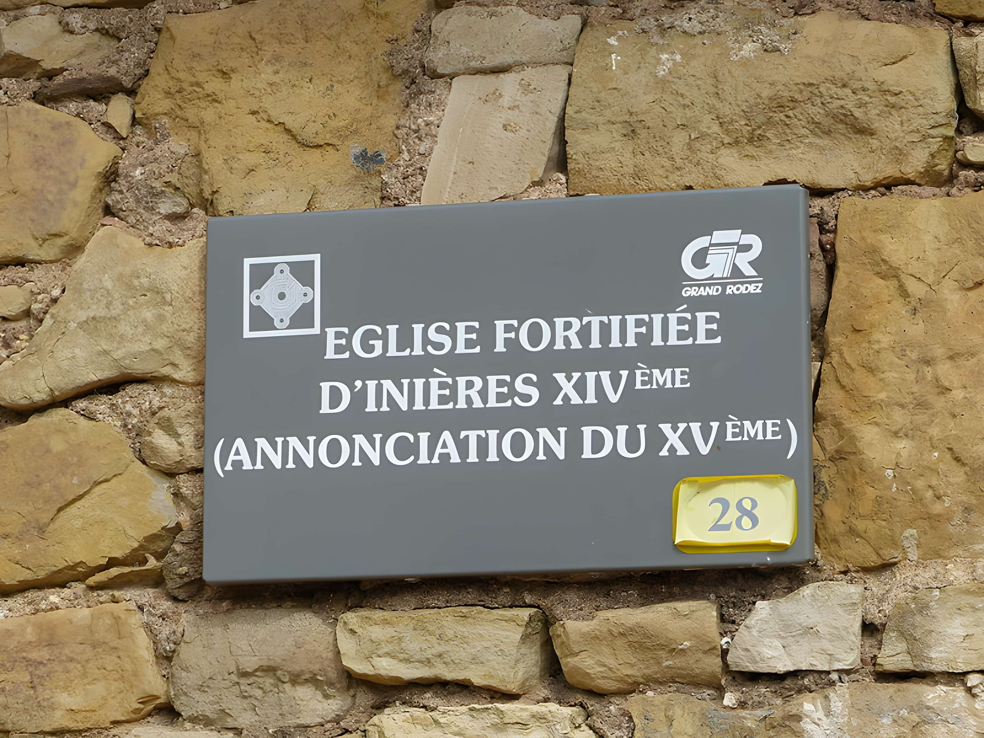 Église fortifiée d'Inières