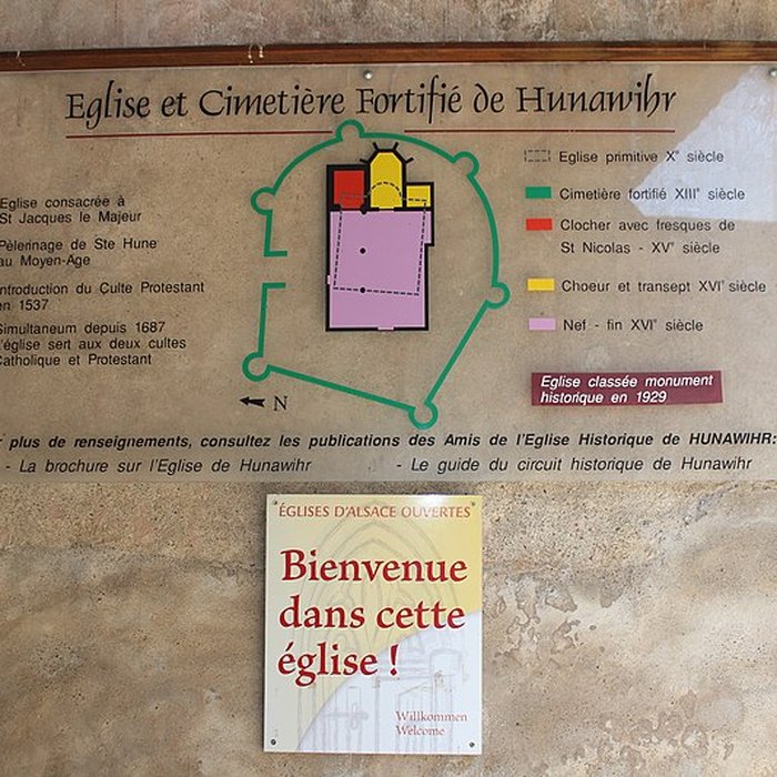 Photo de Église mixte Saint-Jacques-le-Majeur de Hunawihr 