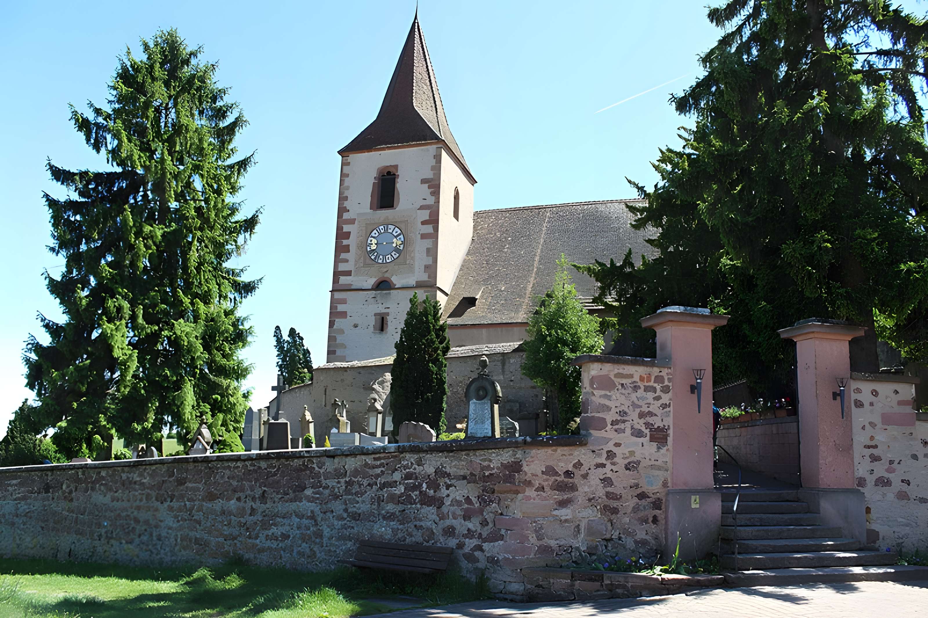 Église mixte Saint-Jacques-le-Majeur de Hunawihr 