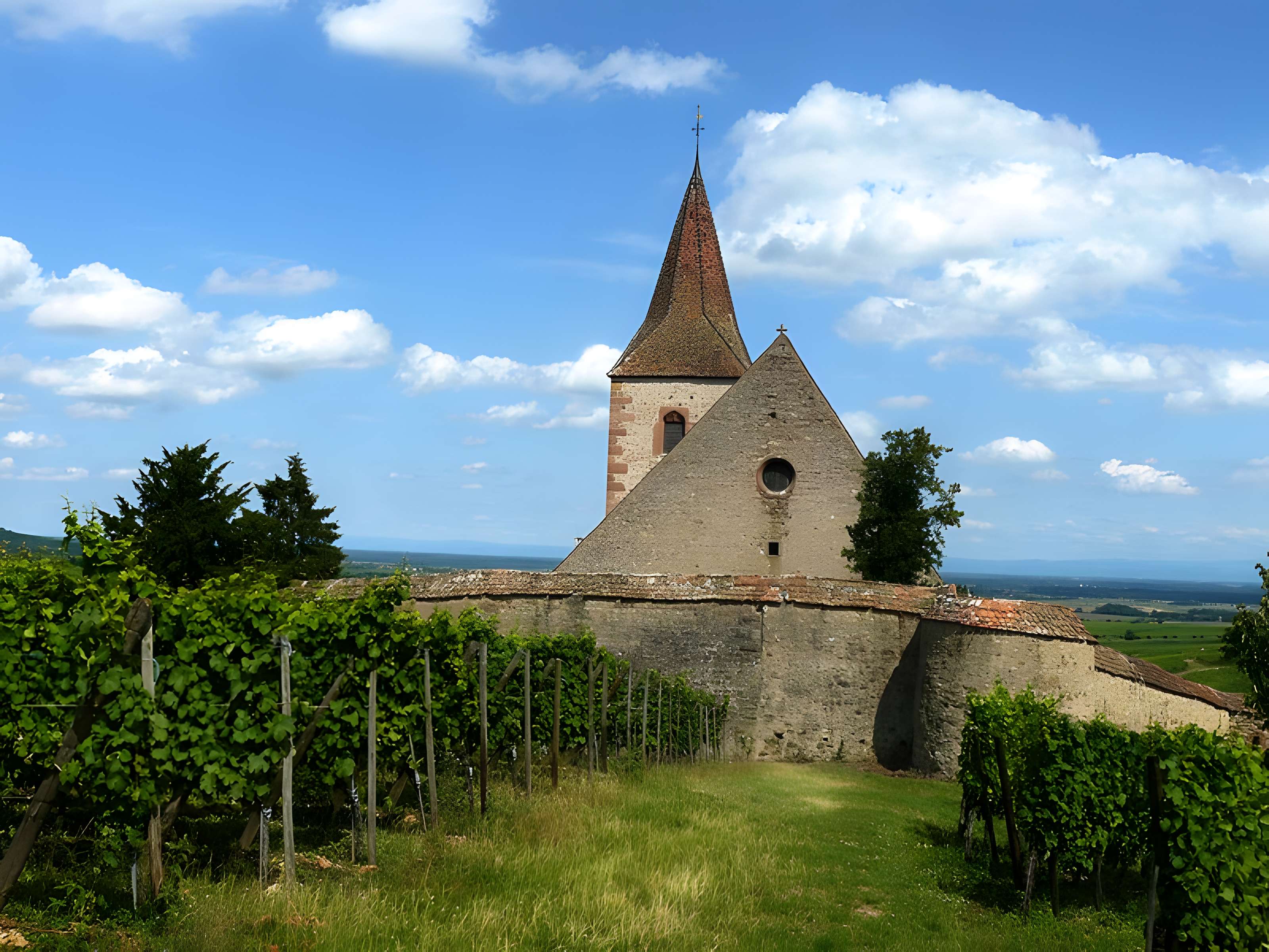 Église mixte Saint-Jacques-le-Majeur de Hunawihr 