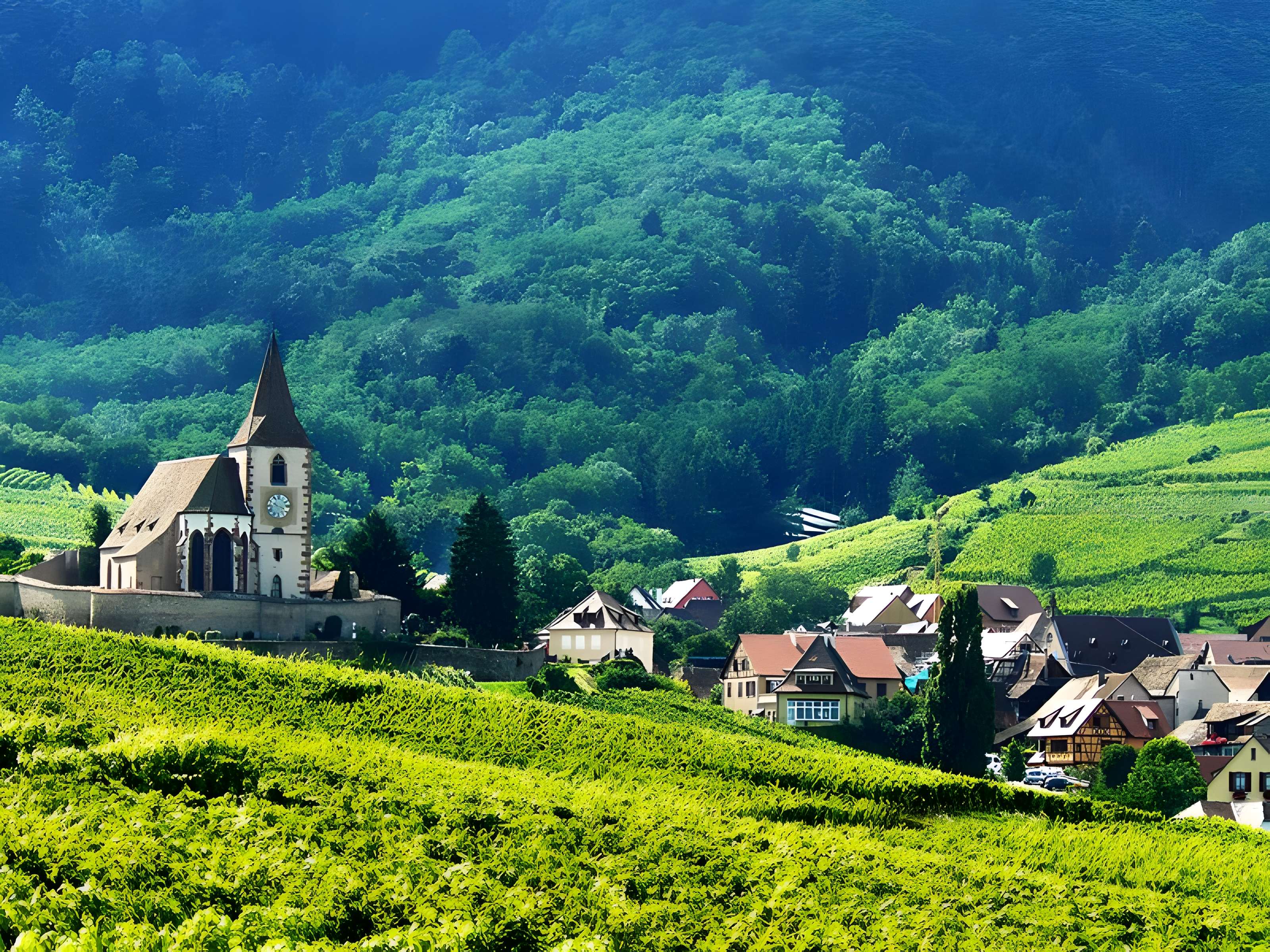 Église mixte Saint-Jacques-le-Majeur de Hunawihr 