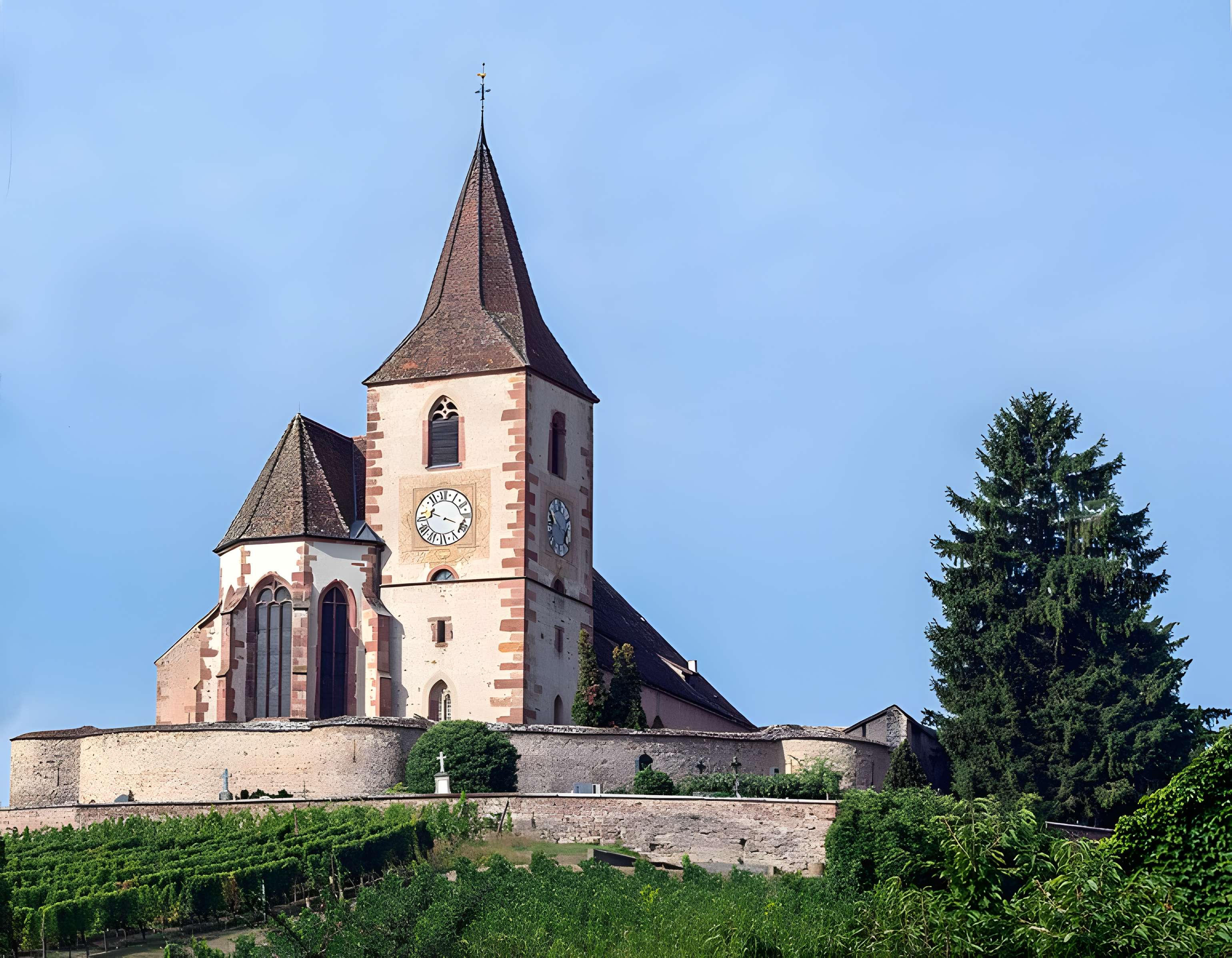 Église mixte Saint-Jacques-le-Majeur de Hunawihr 