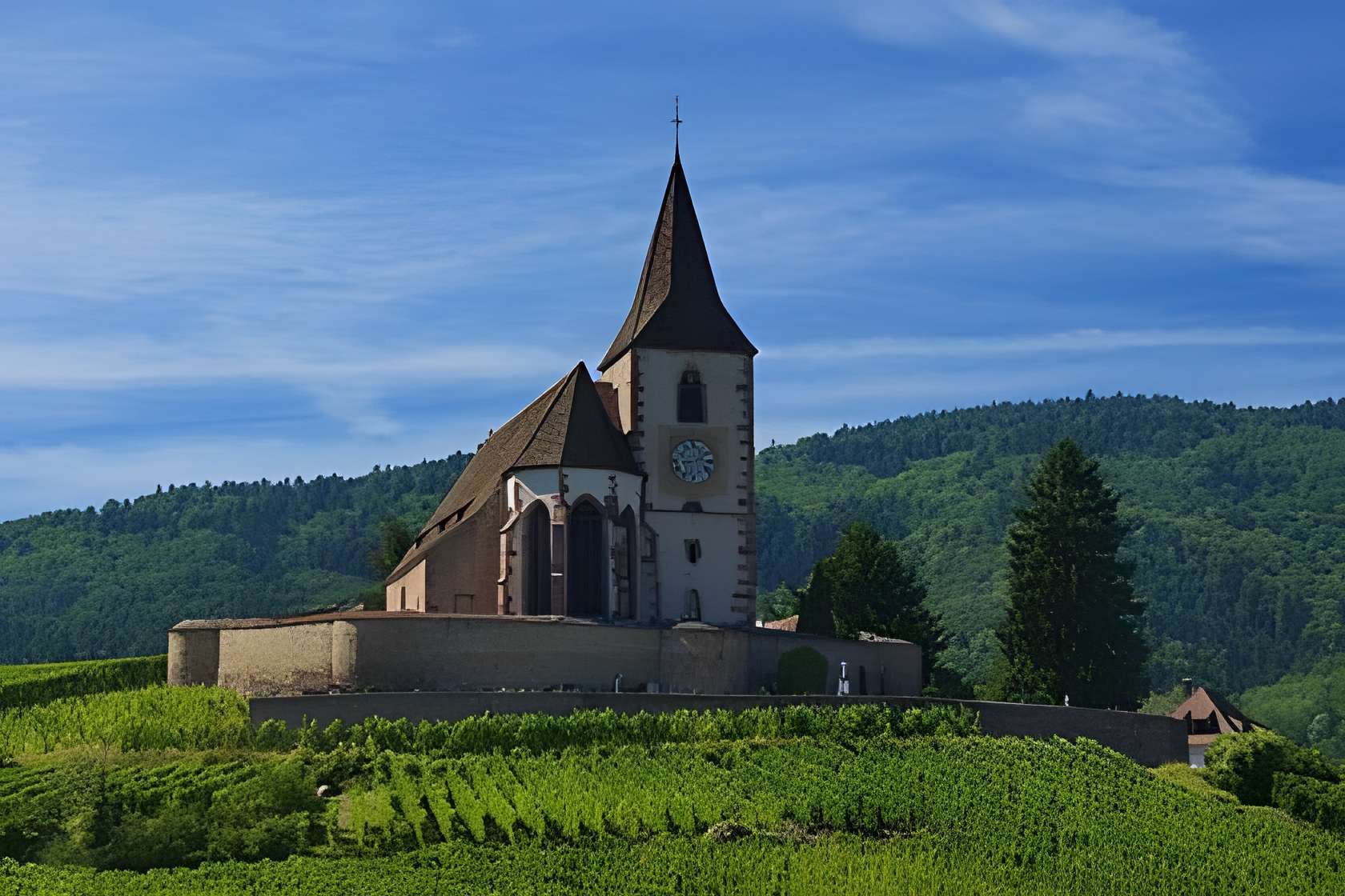 Église mixte Saint-Jacques-le-Majeur de Hunawihr  