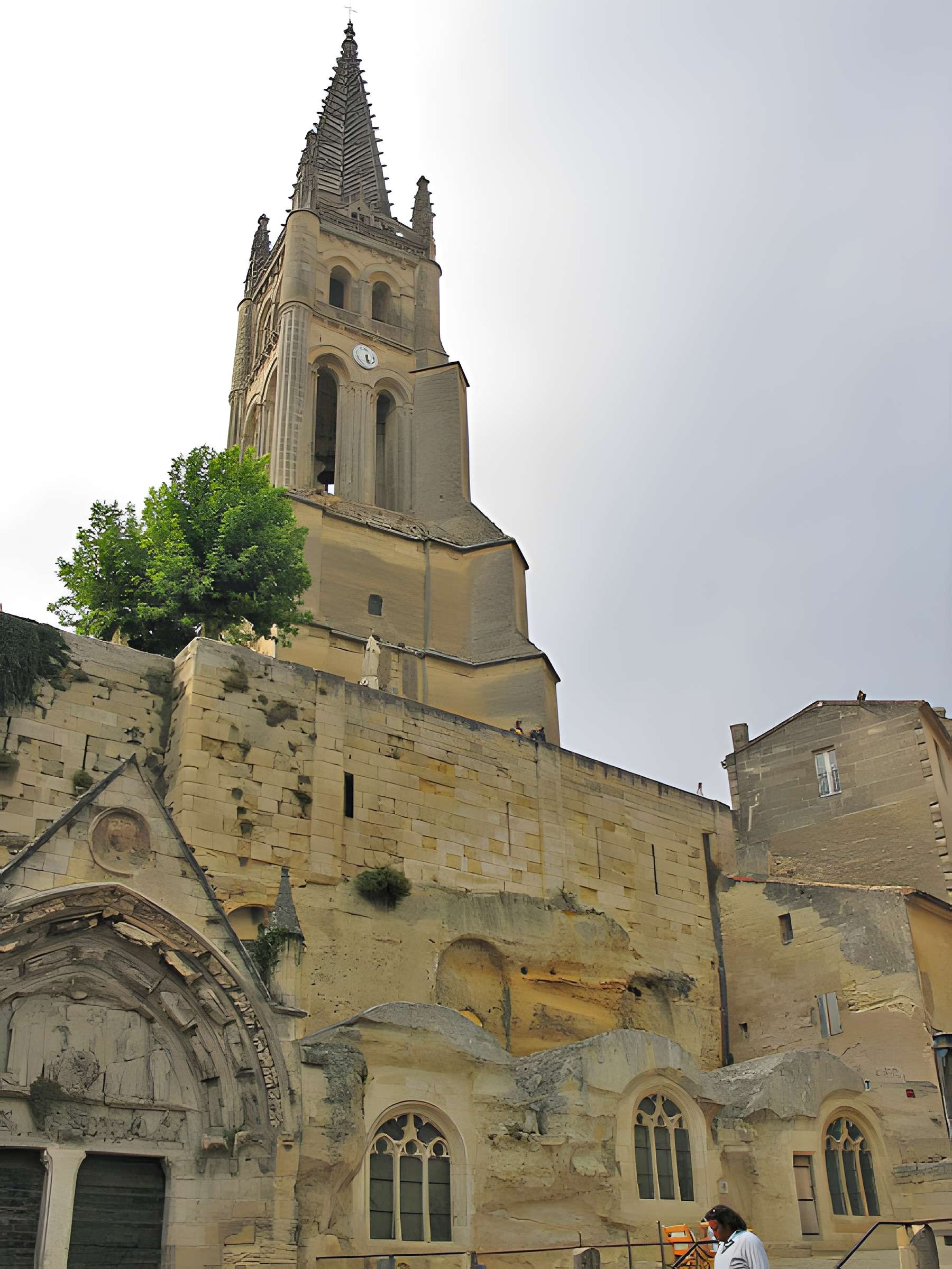 Église monolithe de Saint-Émilion