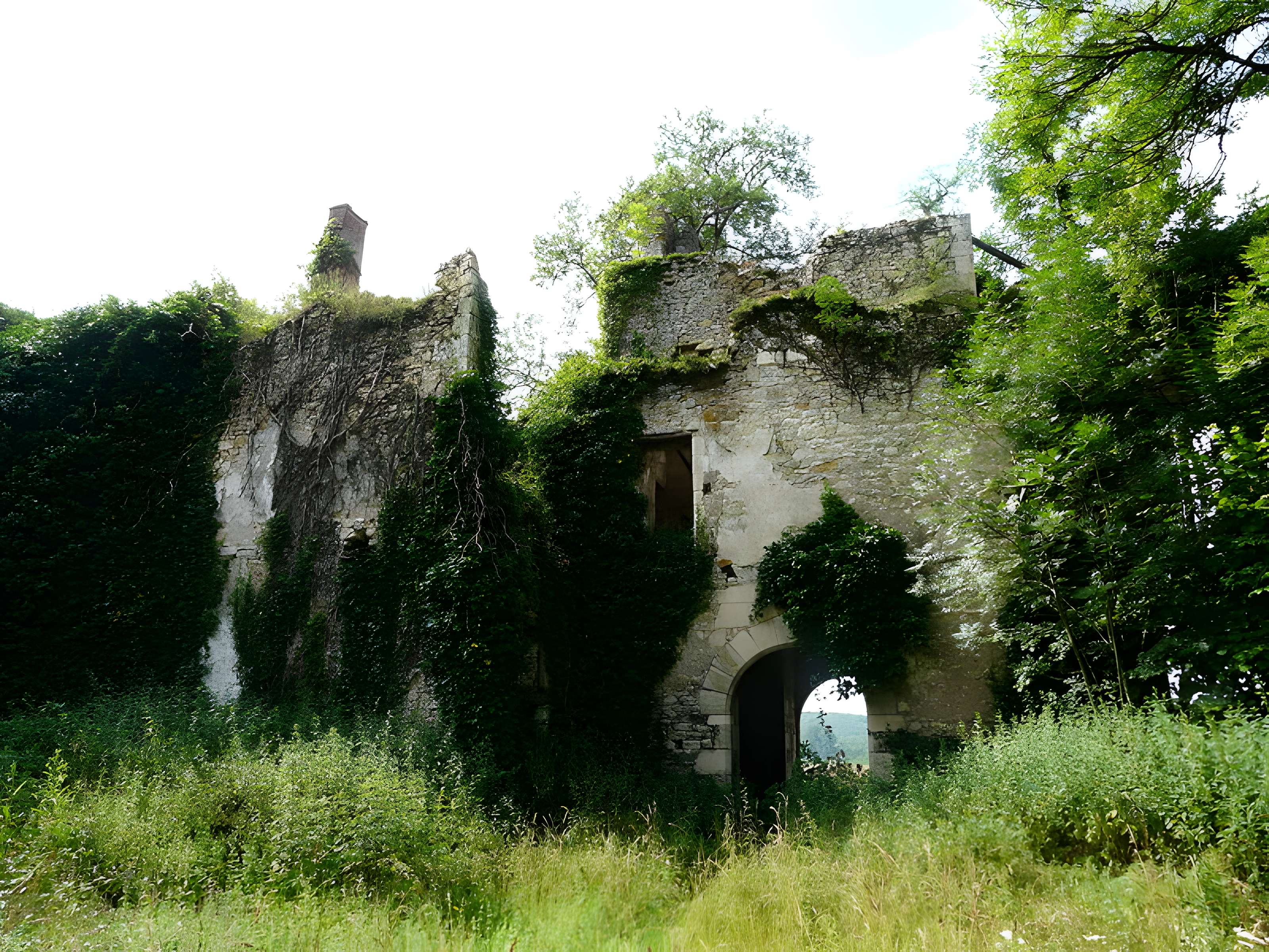 Vestiges du château de Marqueyssac à Saint-Pantaly-d'Ans