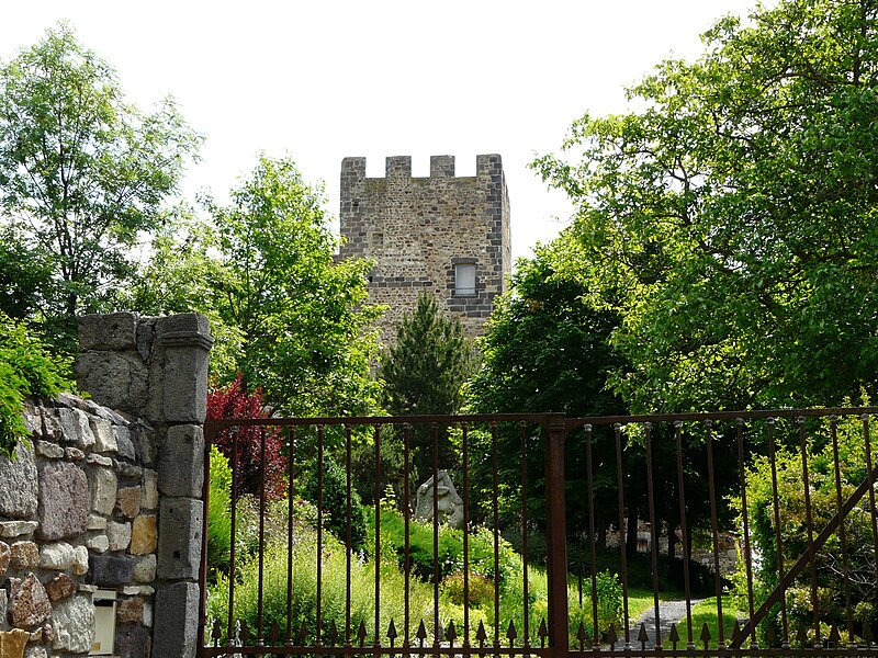 Château de Montaigut-le-Blanc dans le Puy-de-Dôme