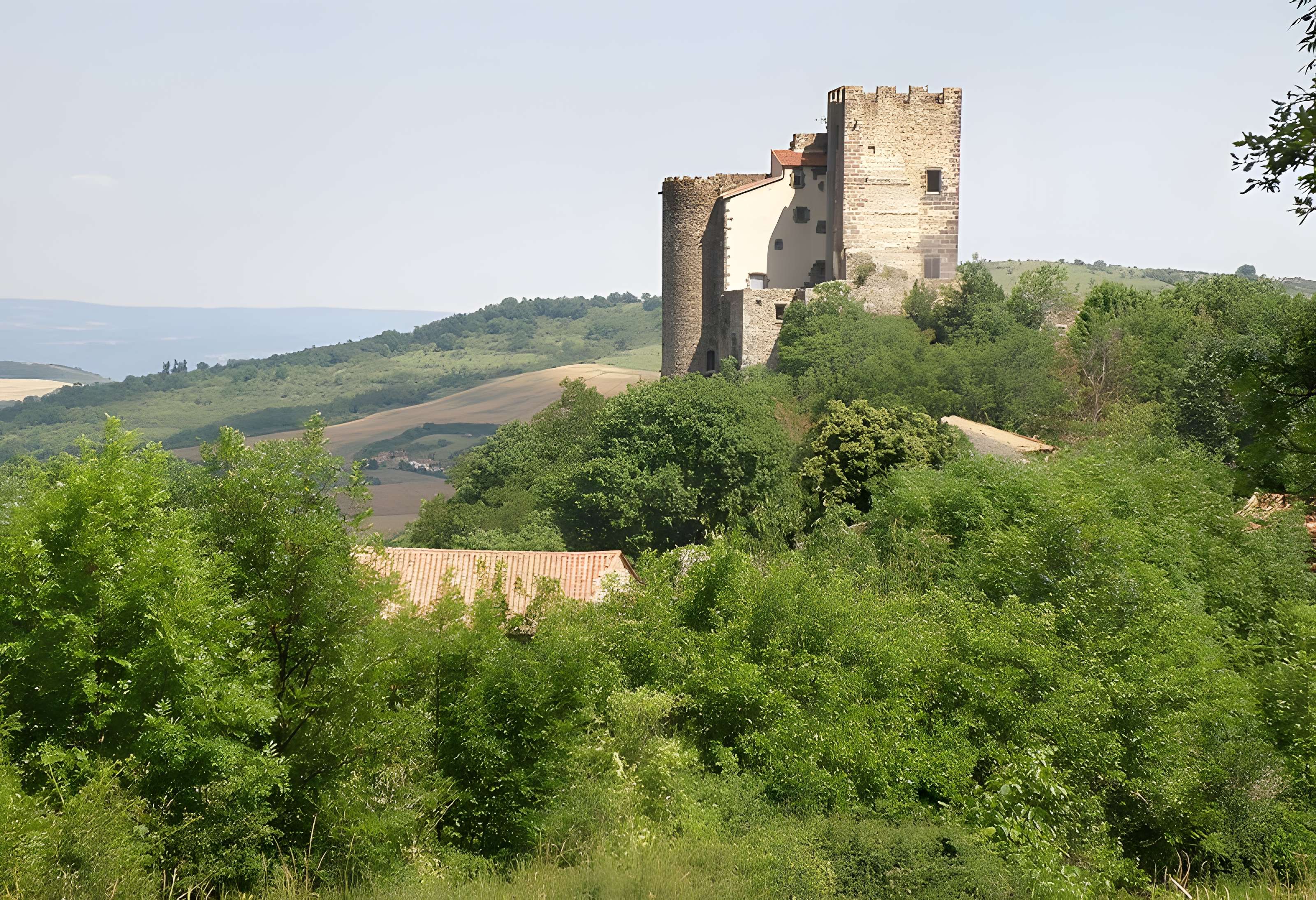 Château de Montaigut-le-Blanc dans le Puy-de-Dôme 