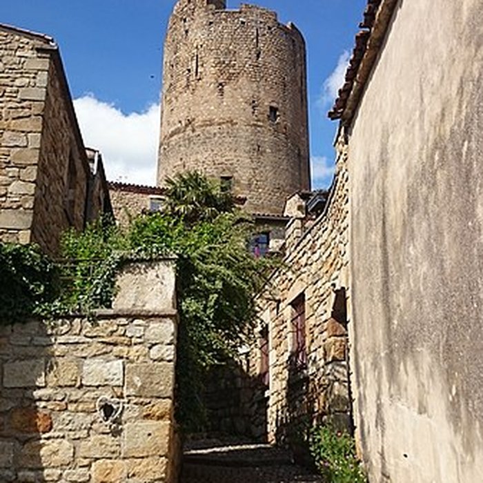 Photo de Ruines de la tour du château fort