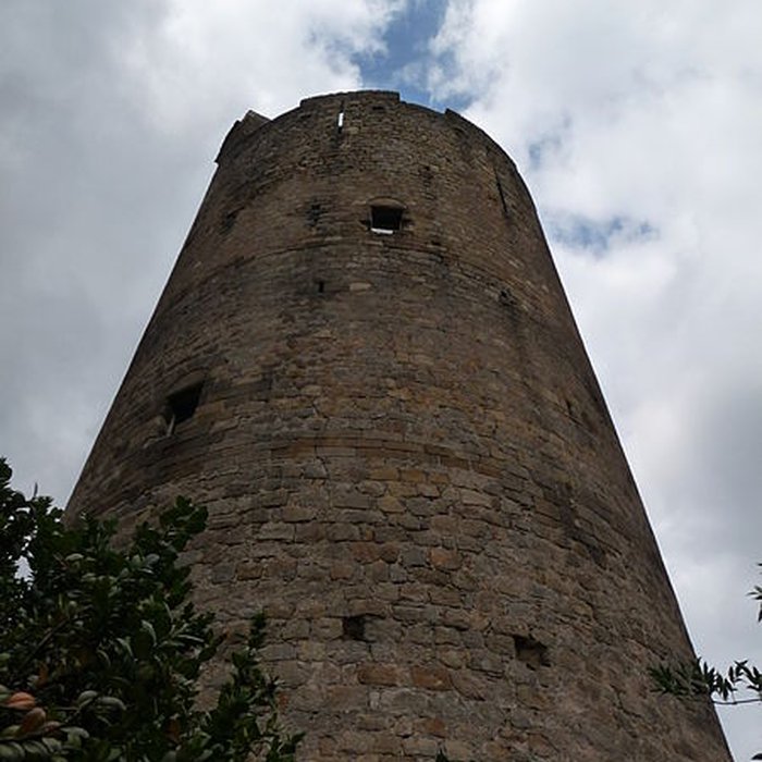 Photo de Ruines de la tour du château fort