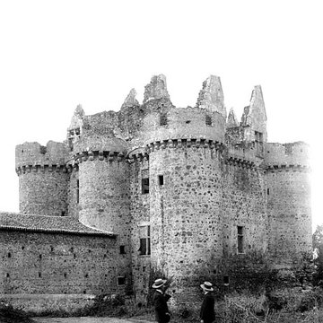 Ruines du château de lEbaupinay ou de Baupinay