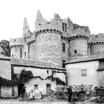 Ruines du château de lEbaupinay ou de Baupinay
