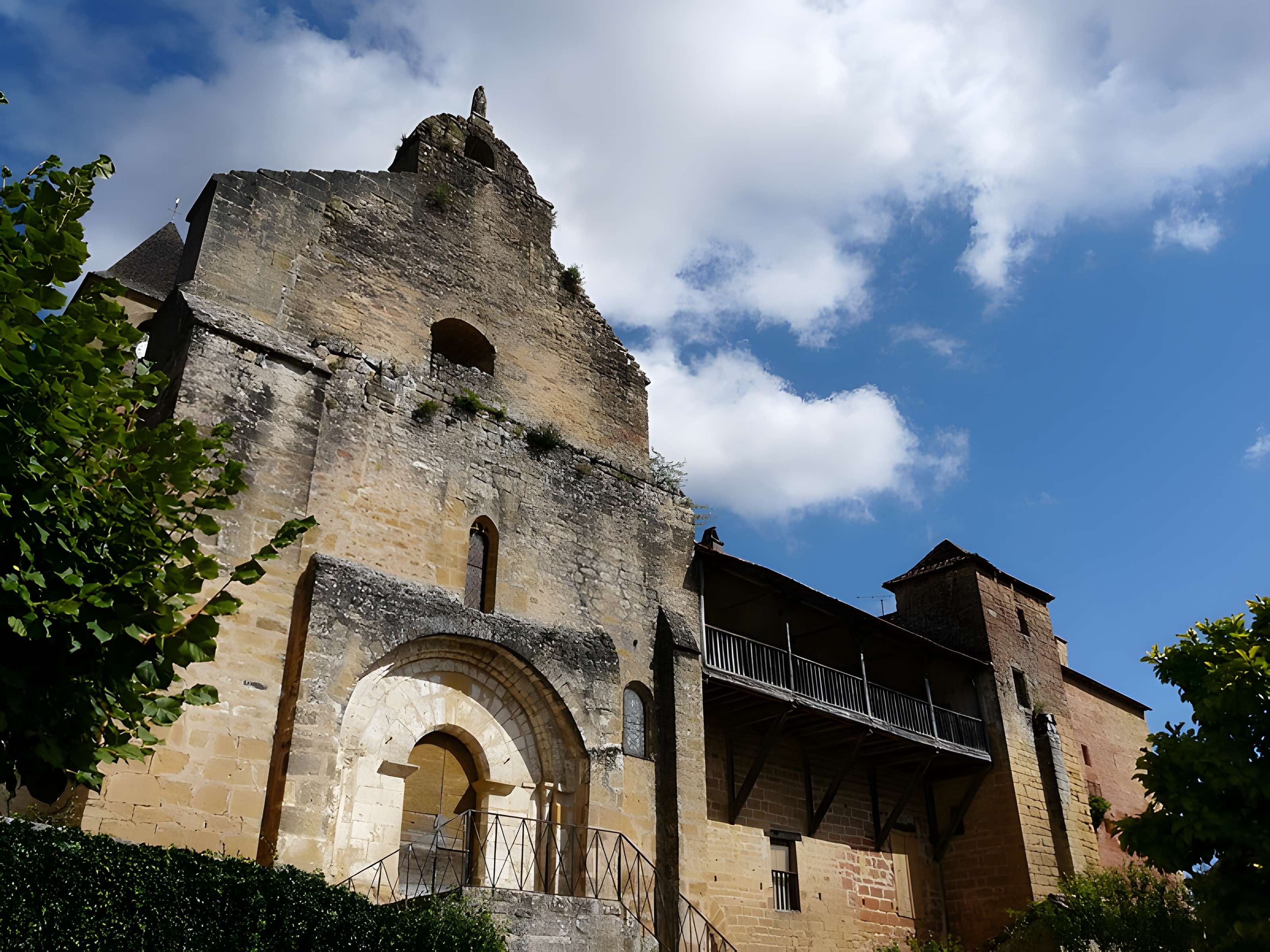 Château des Évêques à Plazac