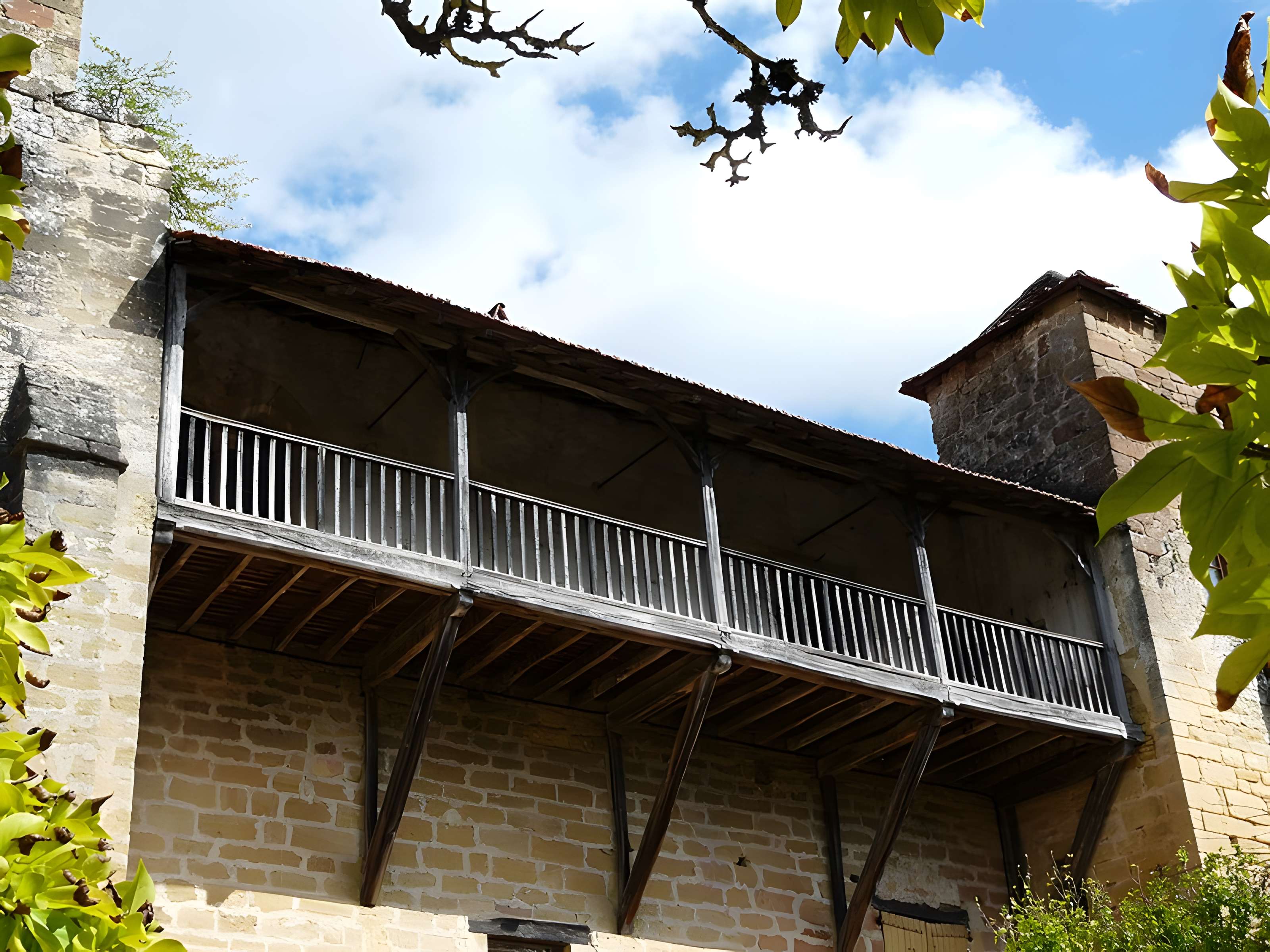 Château des Évêques à Plazac