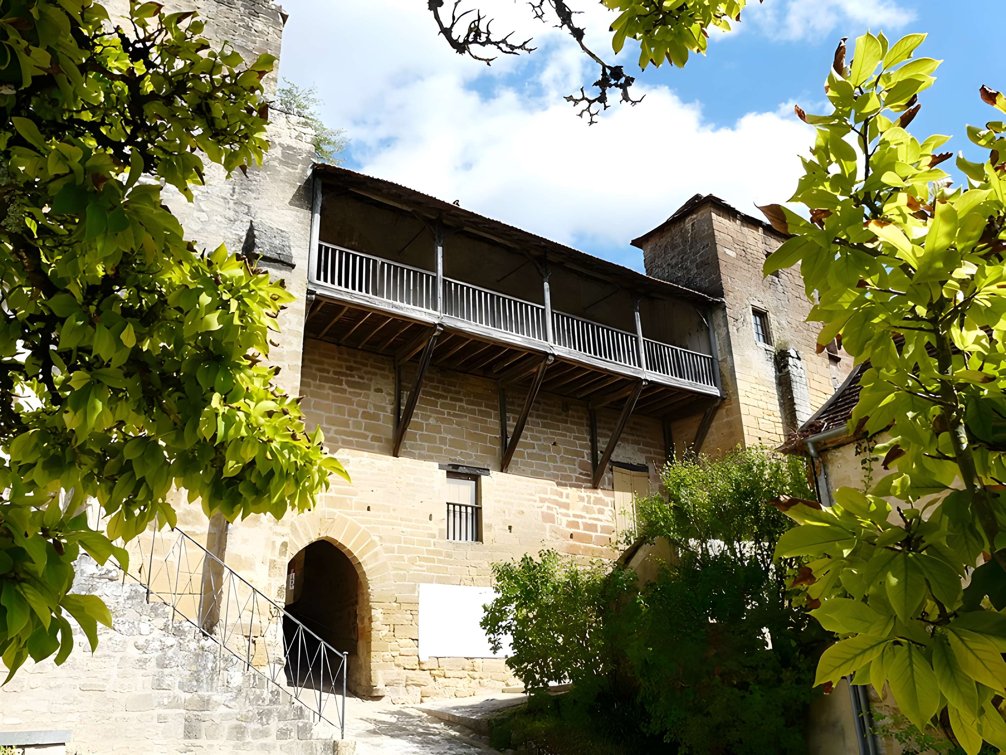 Château des Évêques à Plazac