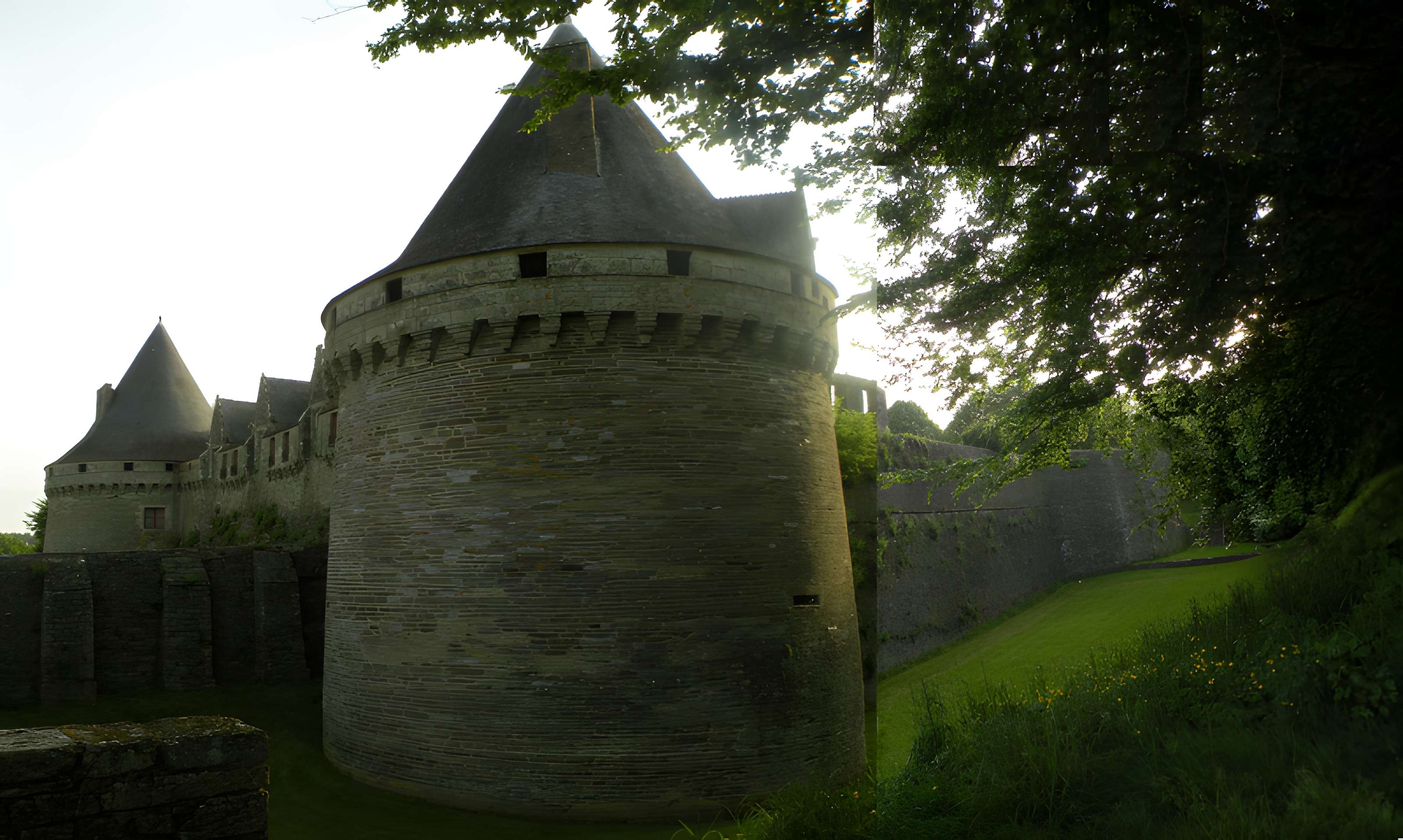 Château des Rohan à Pontivy