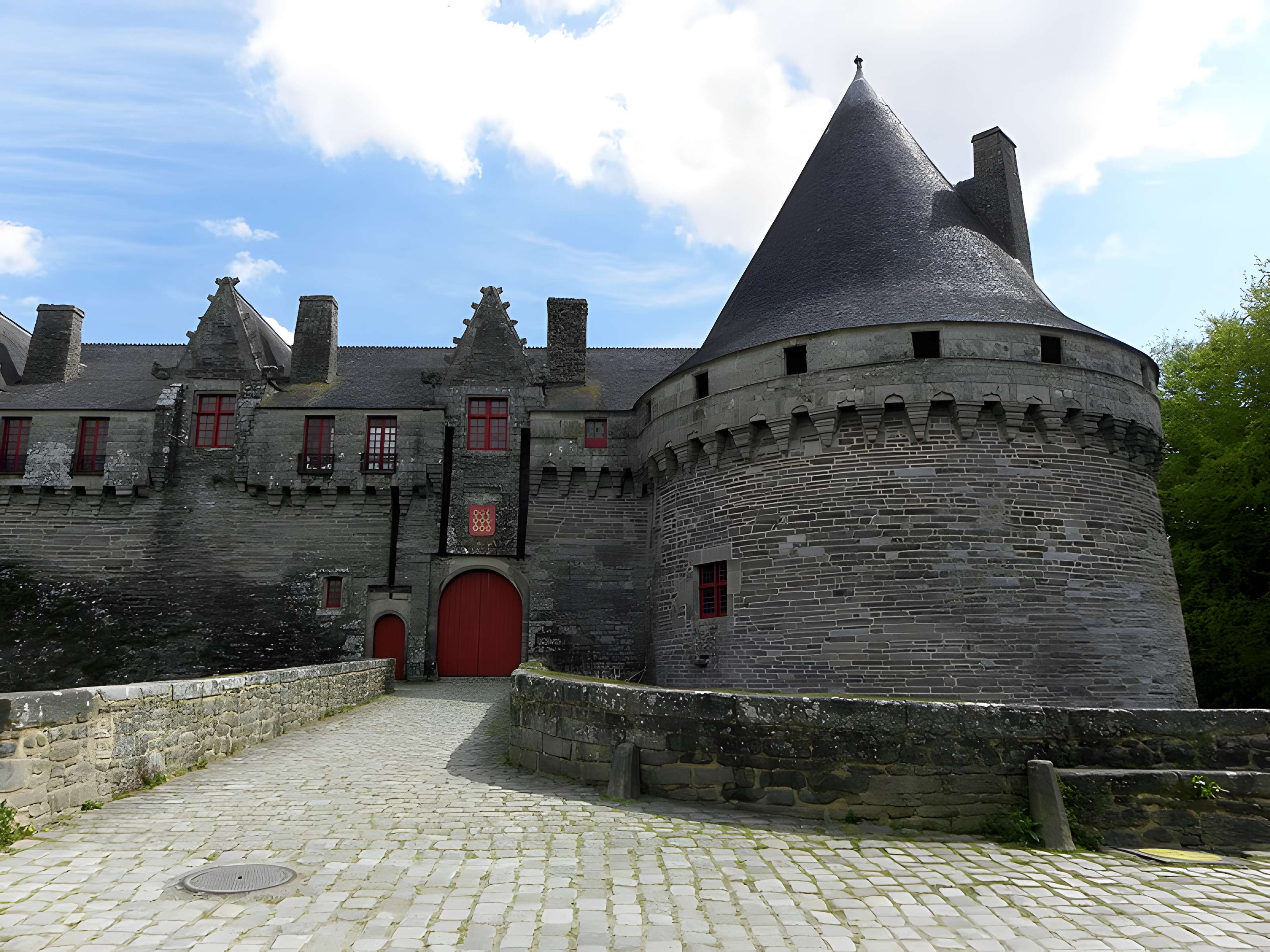 Château des Rohan à Pontivy