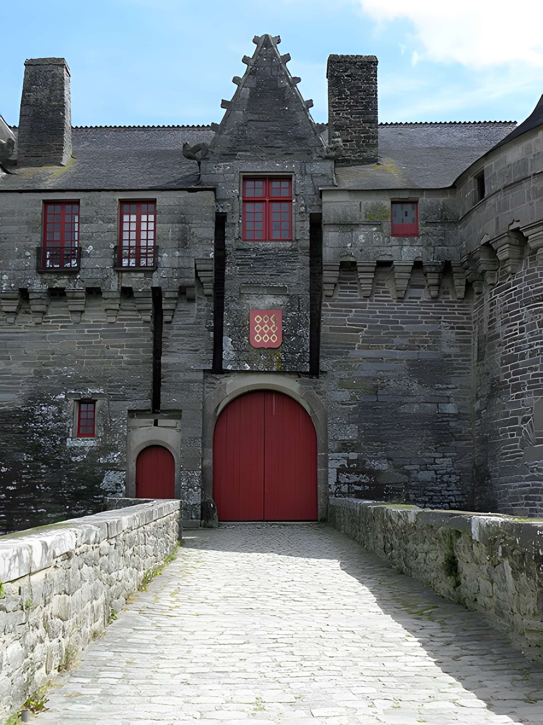 Château des Rohan à Pontivy