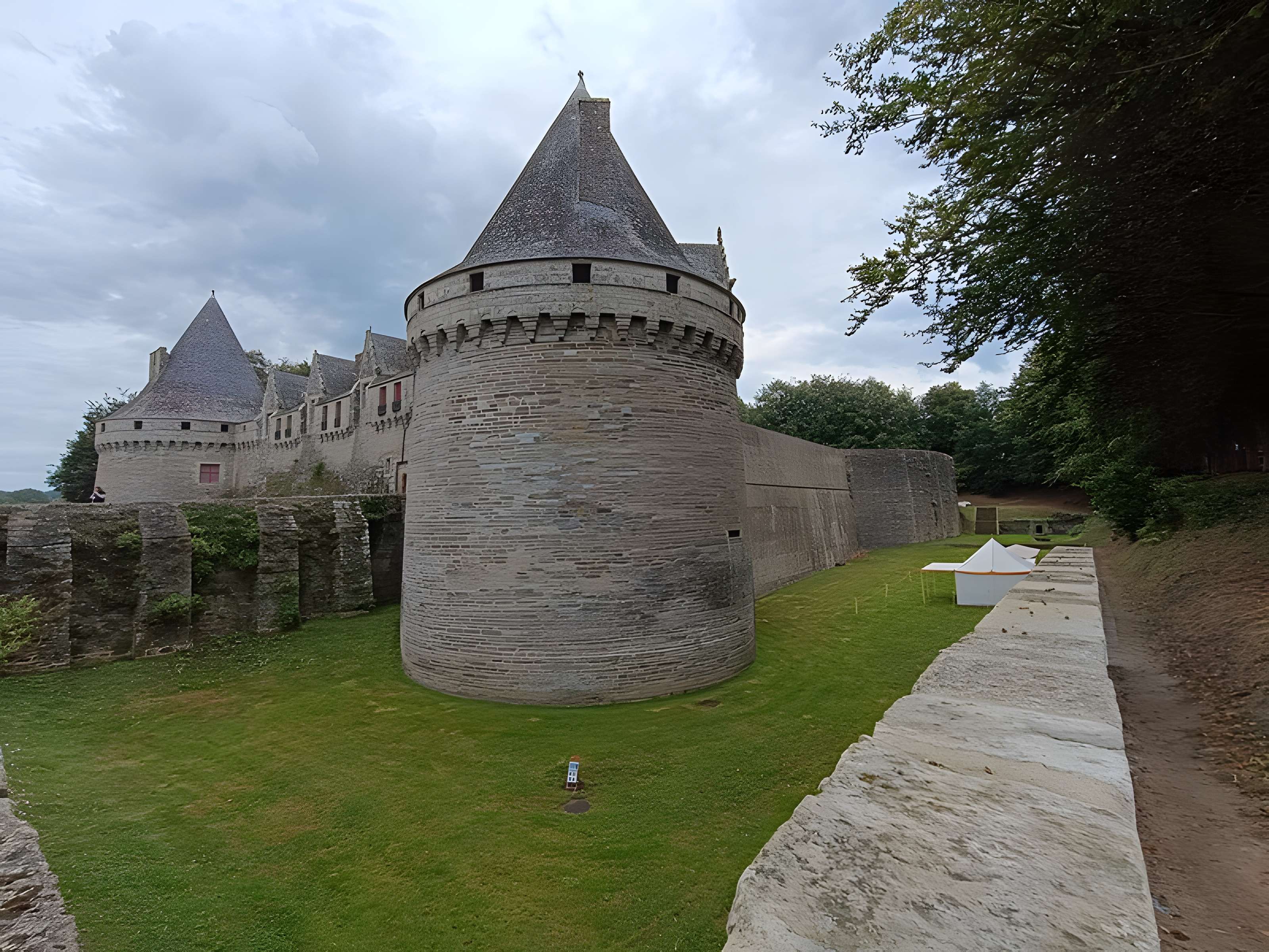 Château des Rohan à Pontivy