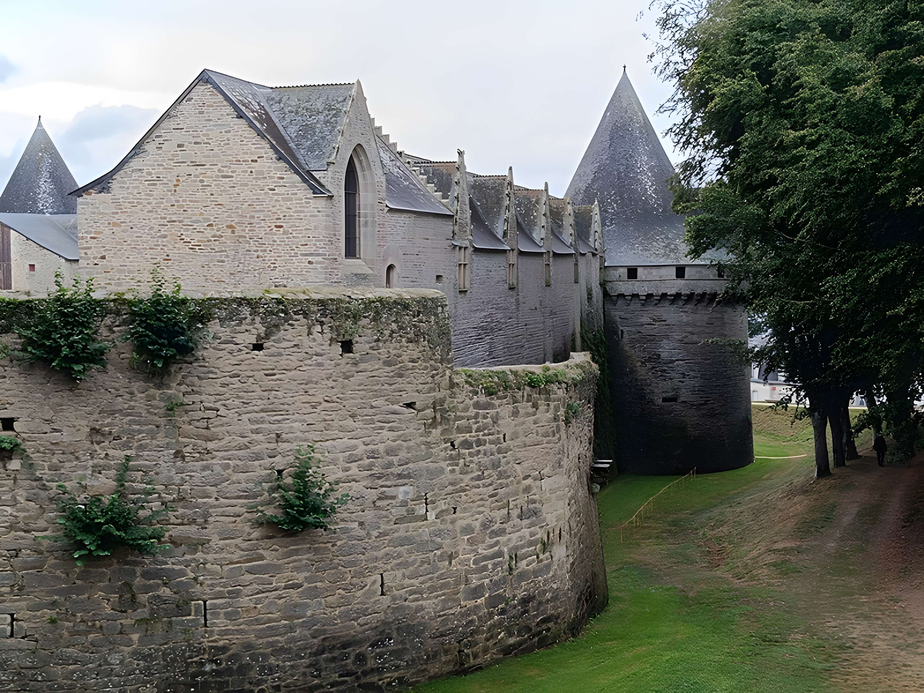 Château des Rohan à Pontivy