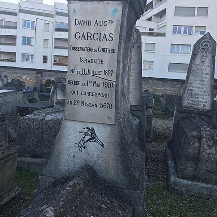 Photo de Cimetière des Juifs portugais, Cours de lYser à Bordeaux