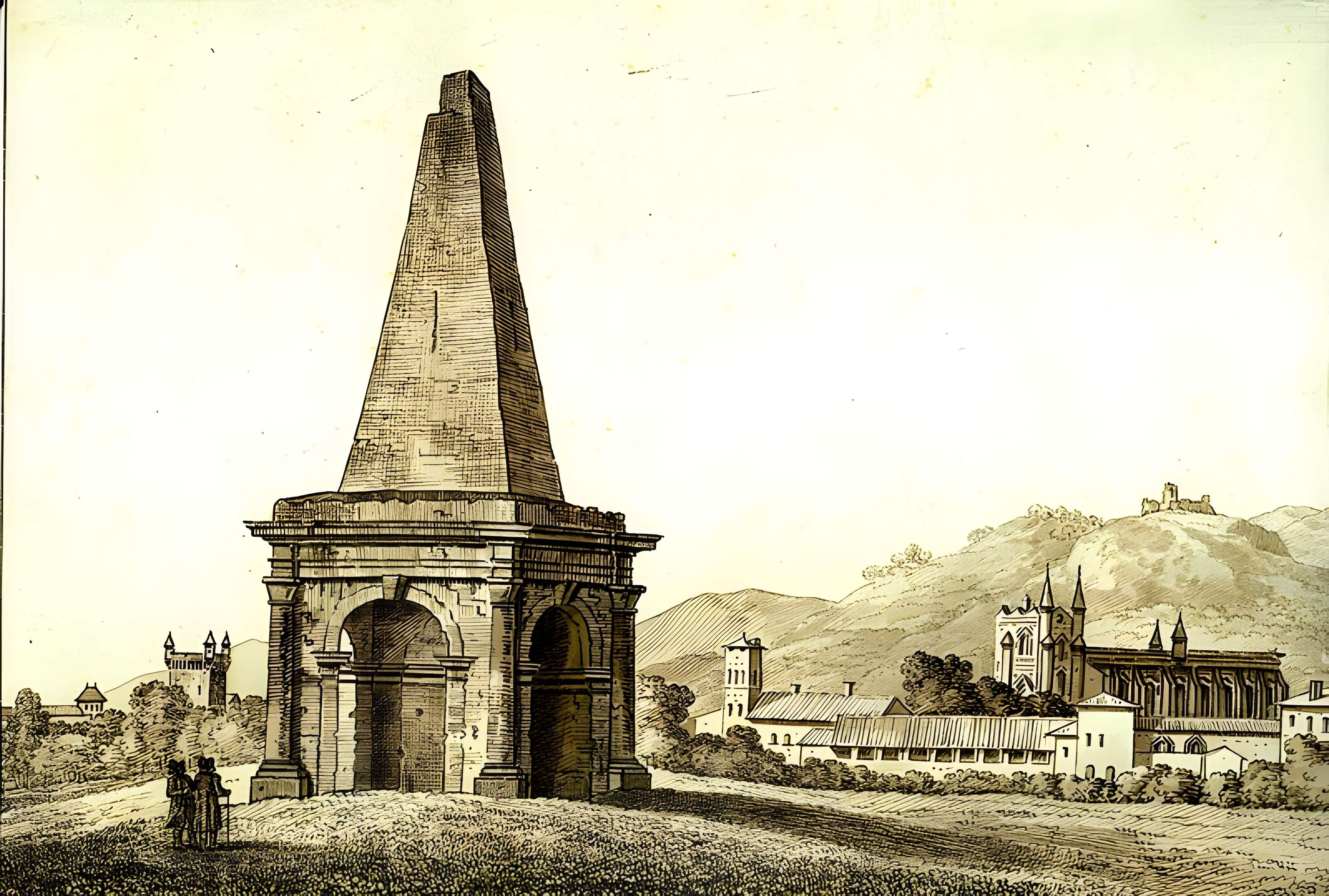 Cirque romain et La Pyramide de Vienne