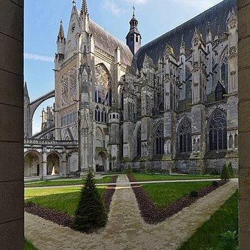 Cloître de la Psalette à Tours