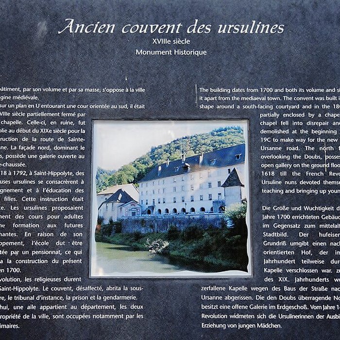 Photo de Couvent des Ursulines de Saint-Hippolyte