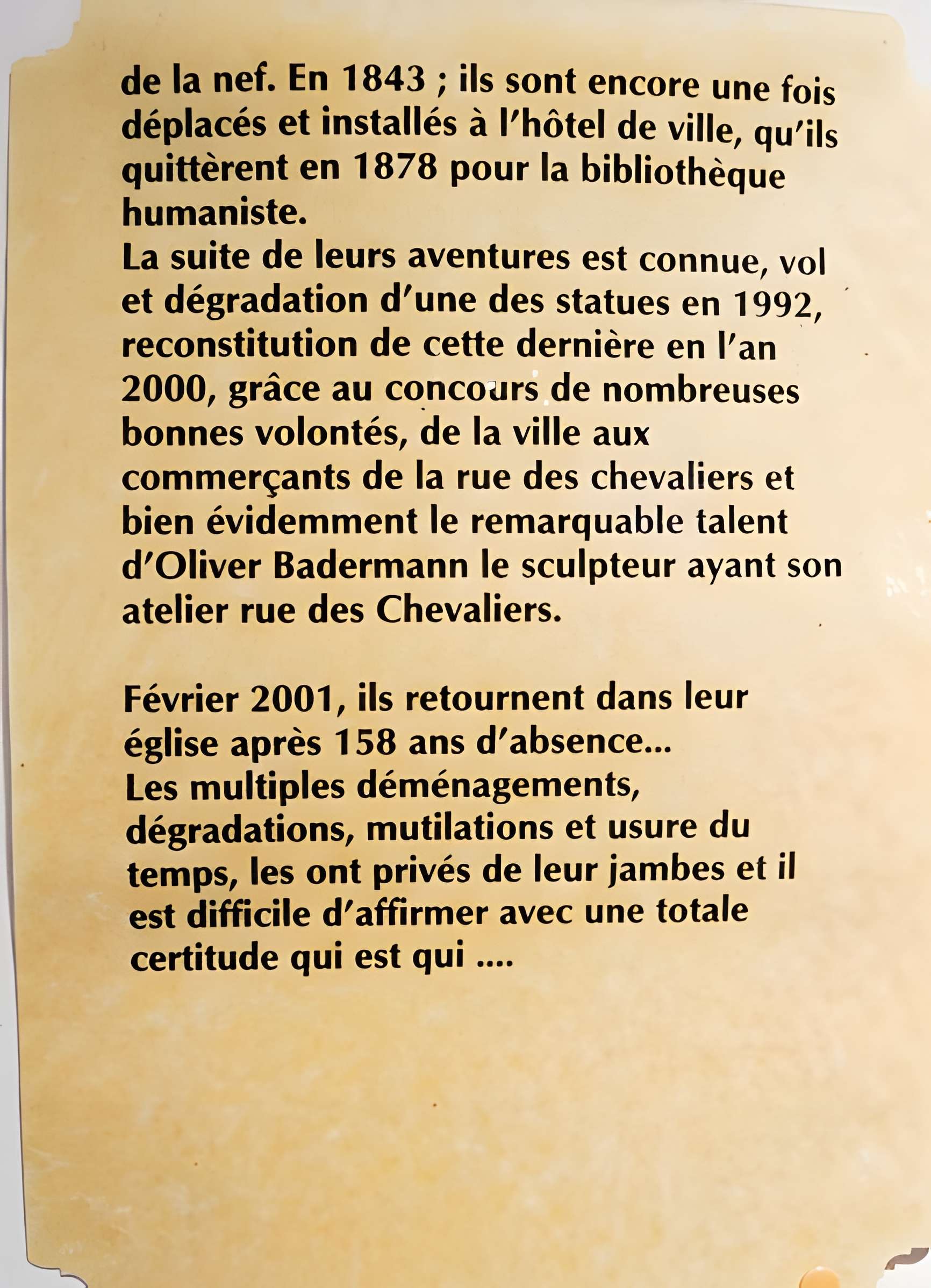 Église protestante de Sélestat