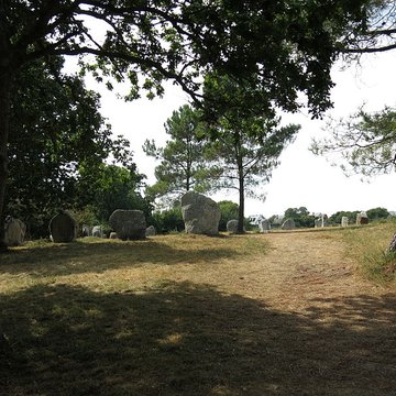 Cromlech de Crucuno à Plouharnel