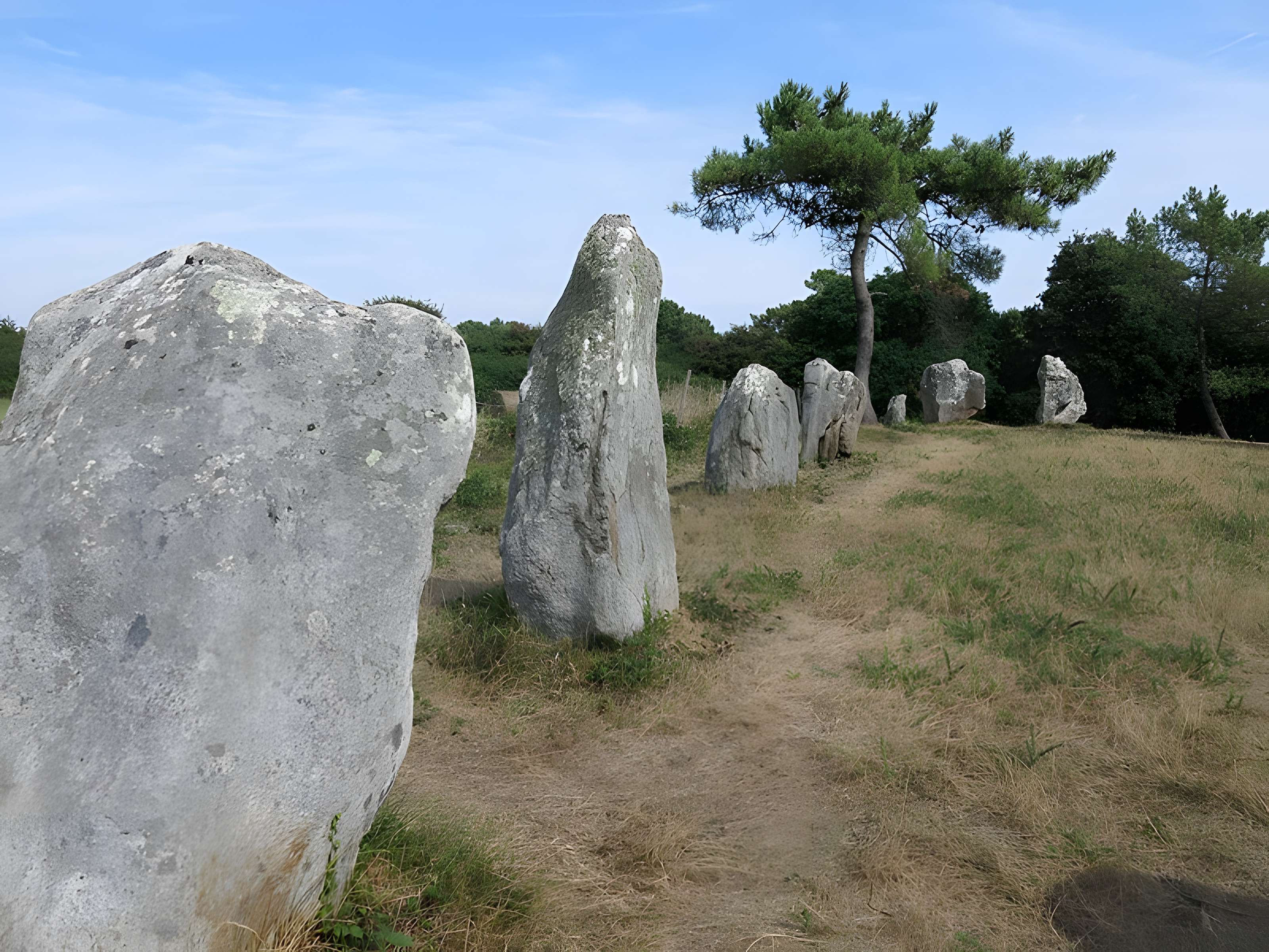 Cromlech de Crucuno à Plouharnel