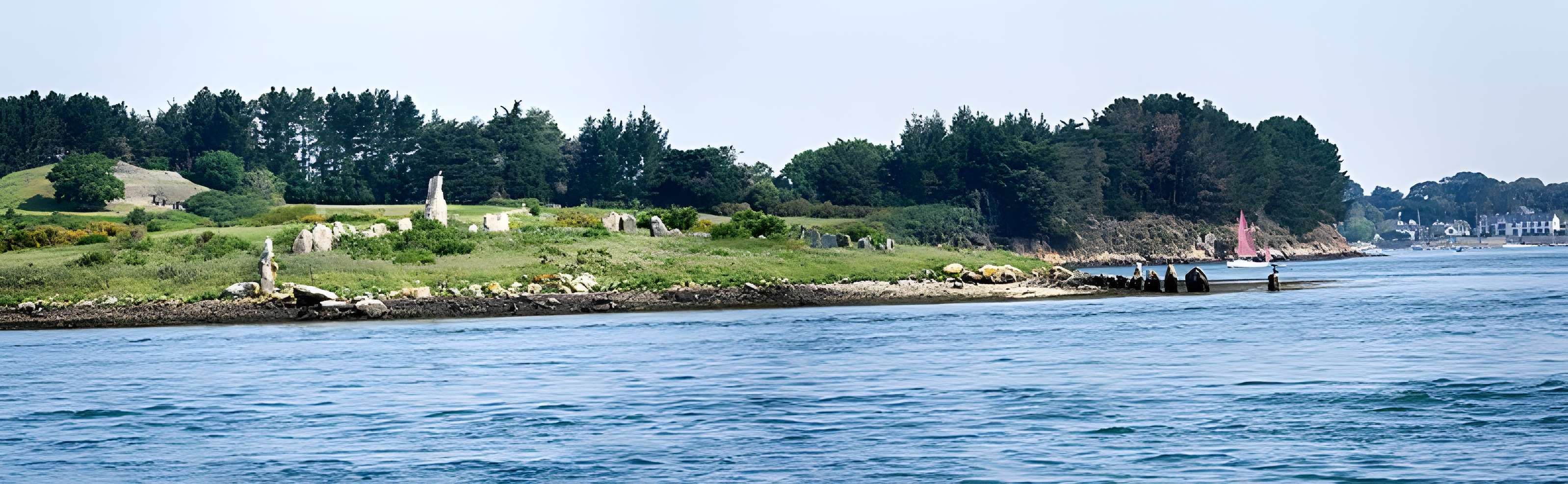 Cromlechs et ilots d'Er-Lanic