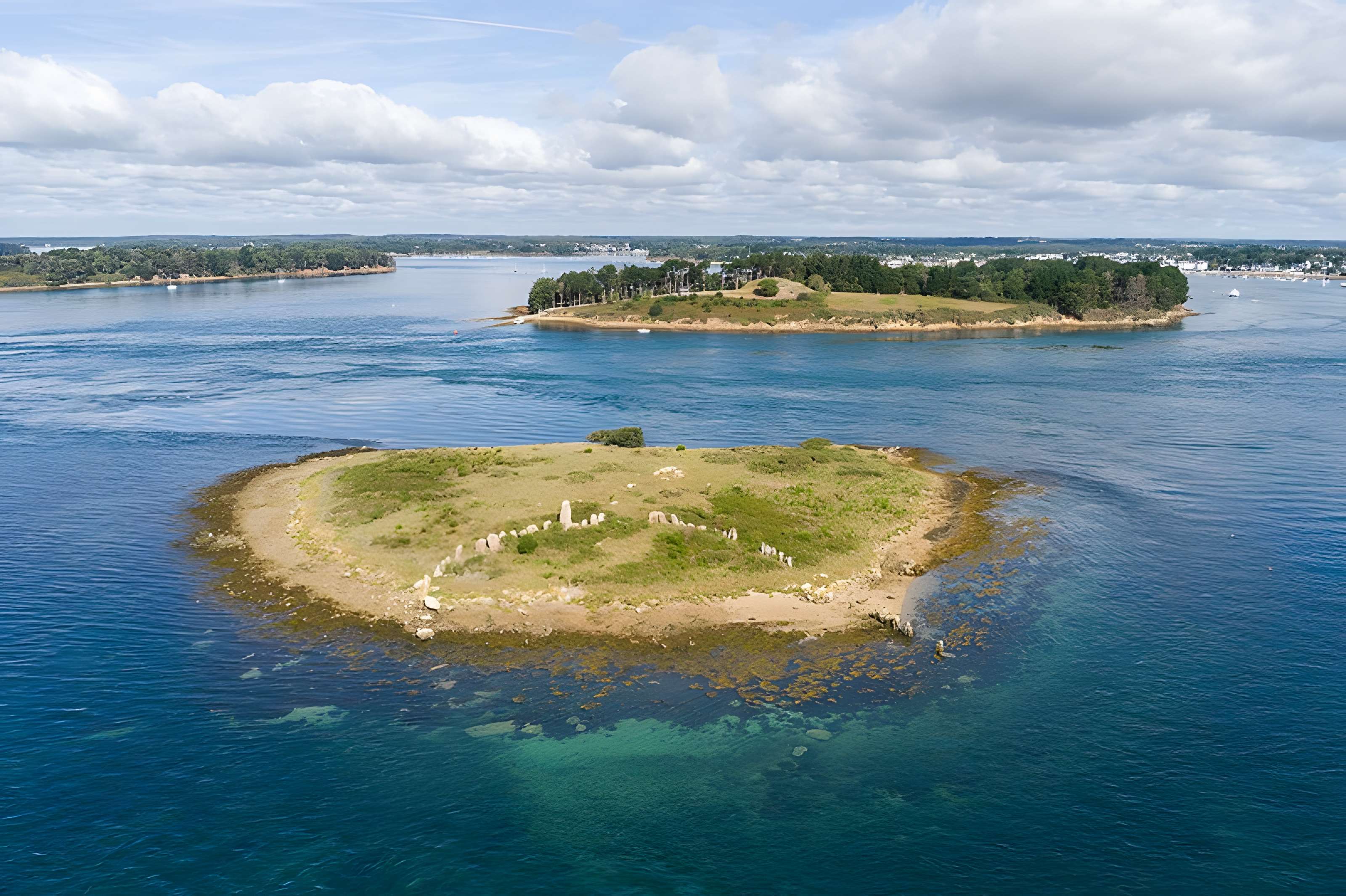 Cromlechs et ilots d'Er-Lanic