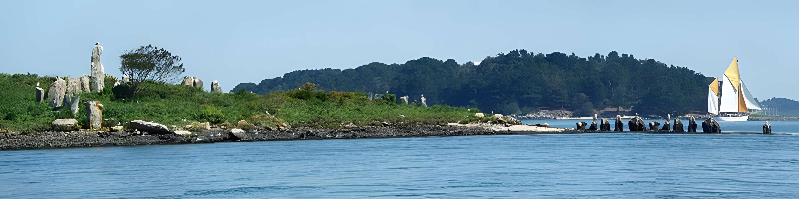 Cromlechs et ilots d'Er-Lanic
