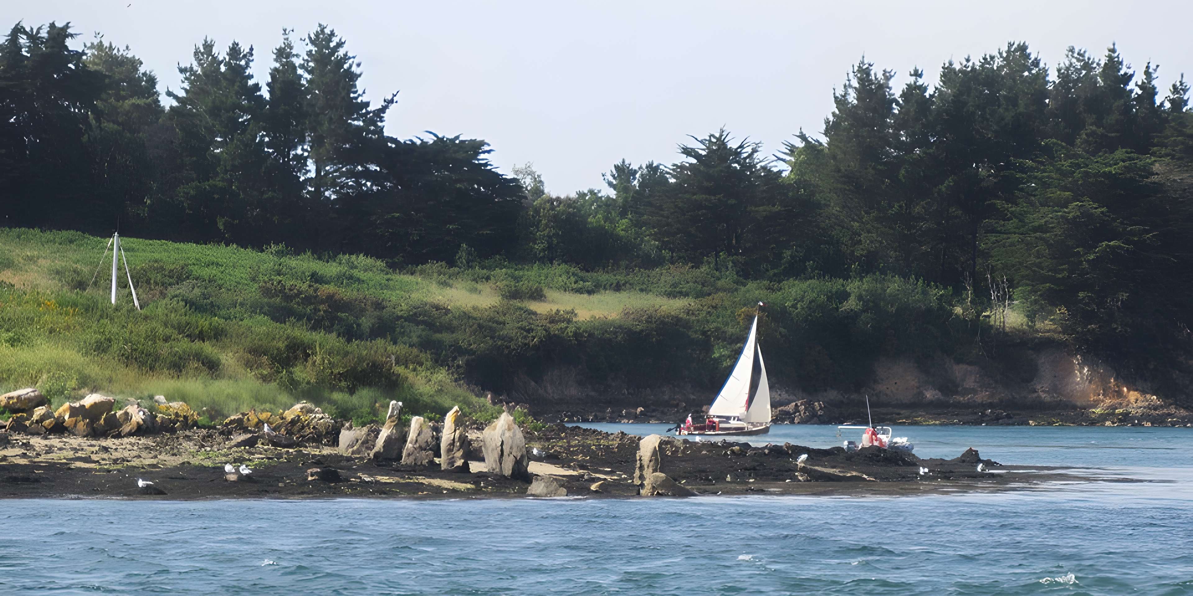 Cromlechs et ilots d'Er-Lanic