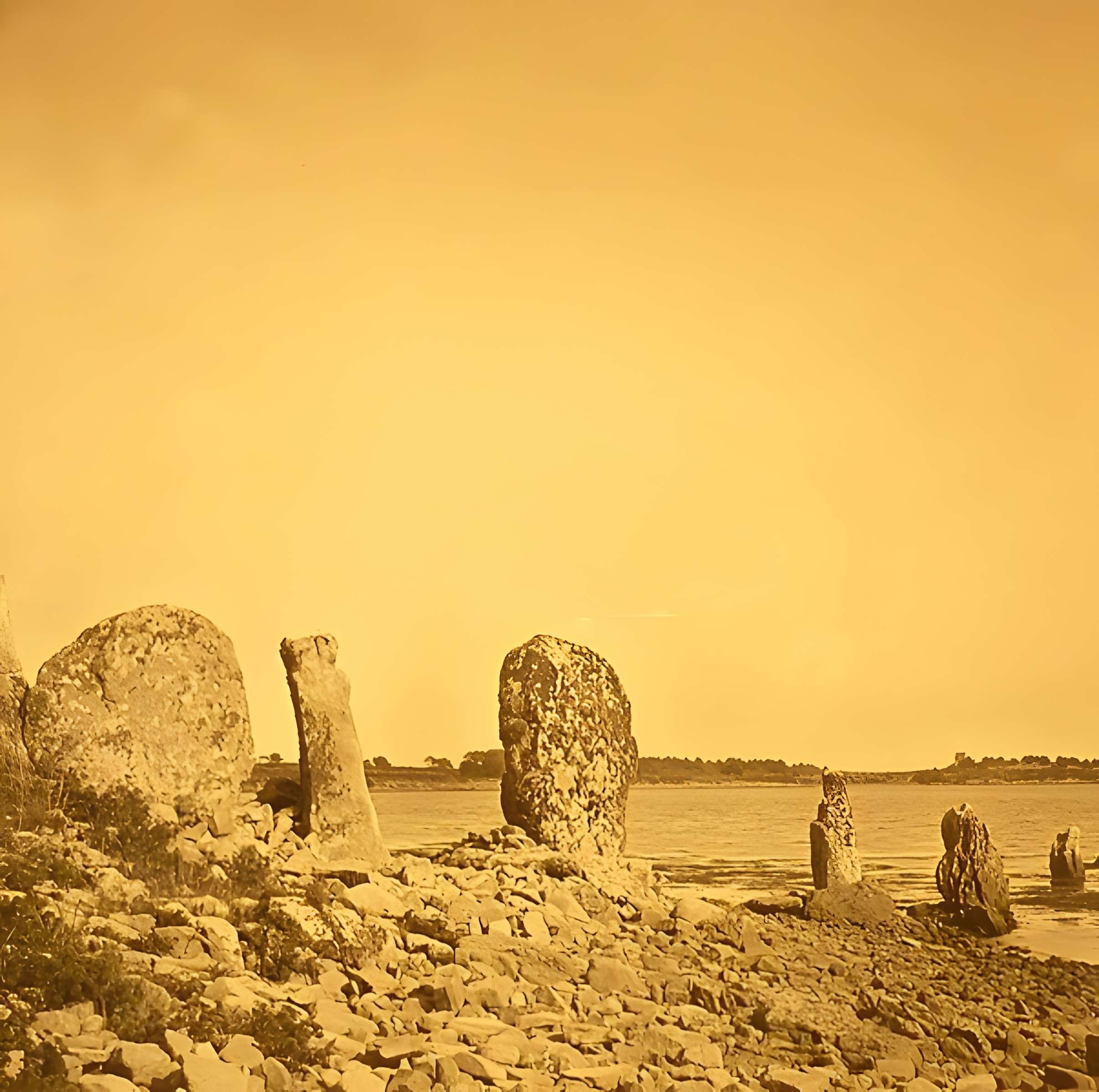 Cromlechs et ilots d'Er-Lanic