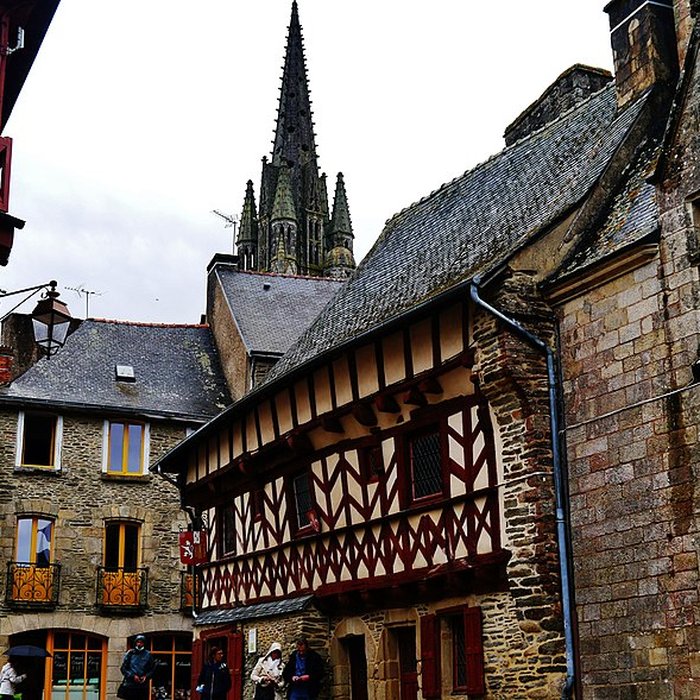 Photo de Deux maisons en pans de bois 5-7 Rue des Trente à Josselin