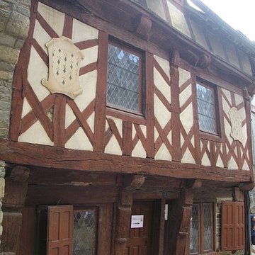 Deux maisons en pans de bois 5-7 Rue des Trente à Josselin