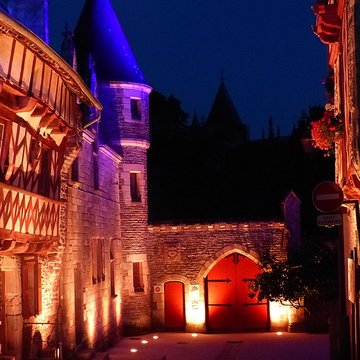 Deux maisons en pans de bois 5-7 Rue des Trente à Josselin