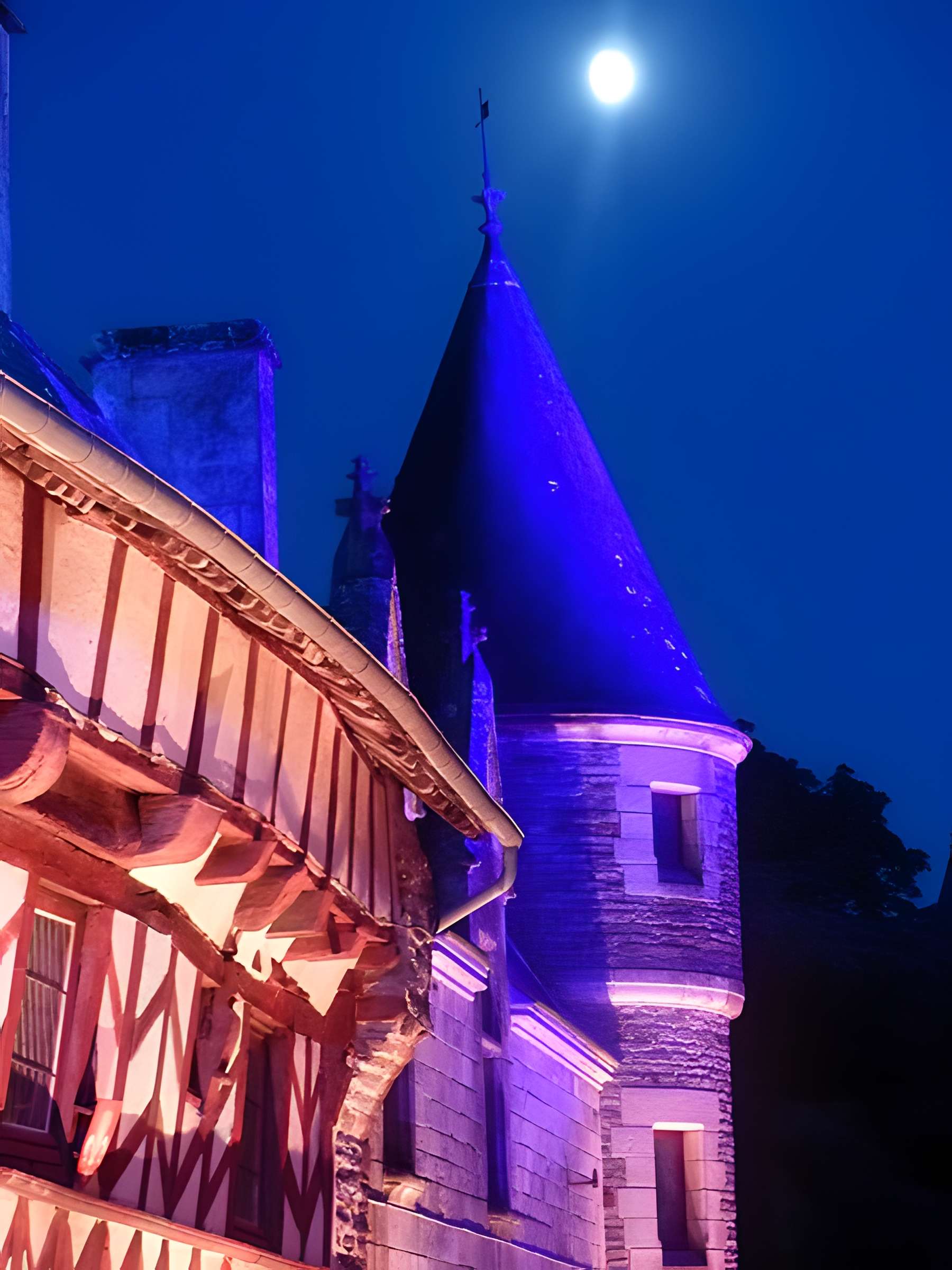 Deux maisons en pans de bois 5-7 Rue des Trente à Josselin