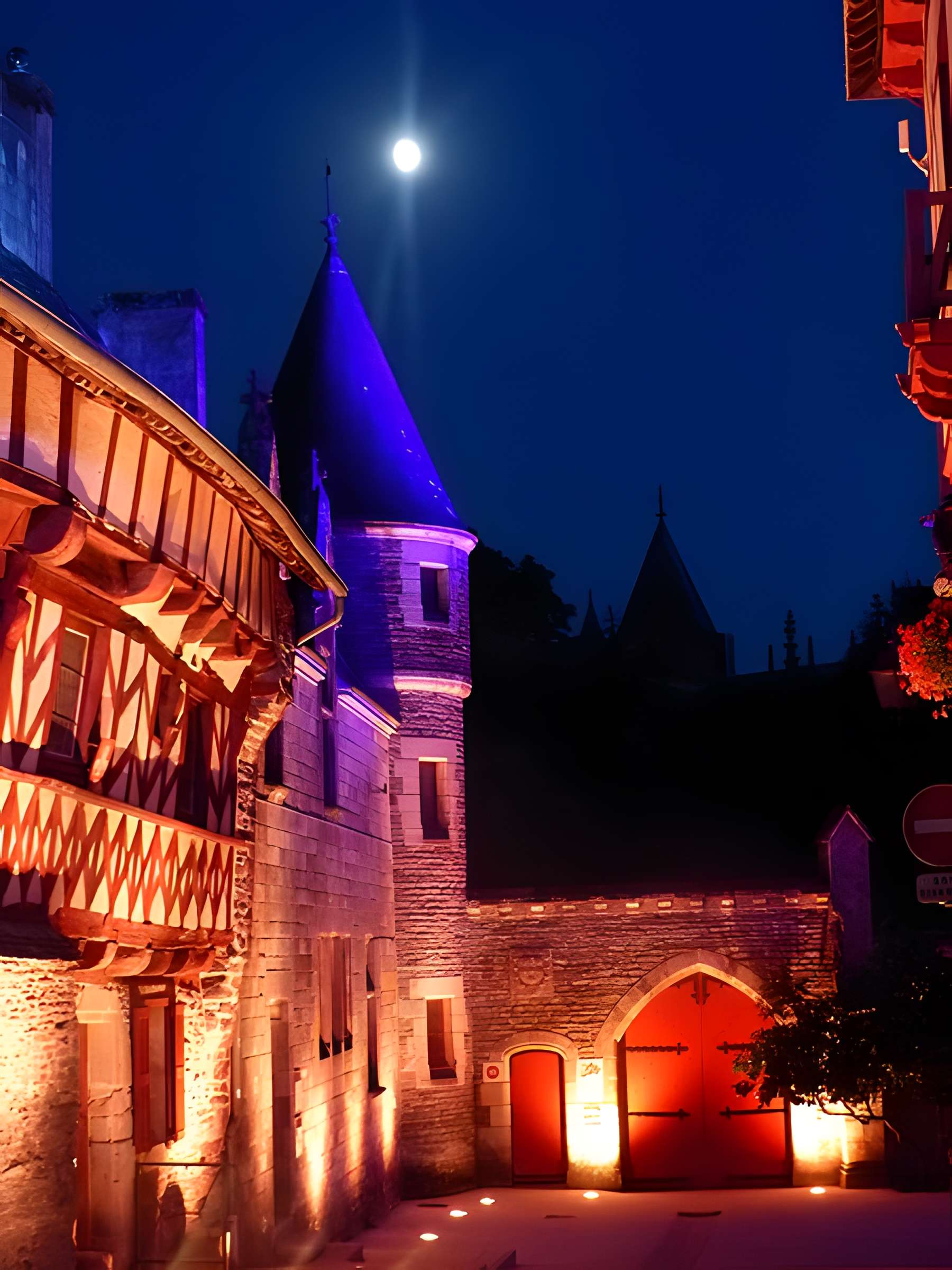 Deux maisons en pans de bois 5-7 Rue des Trente à Josselin