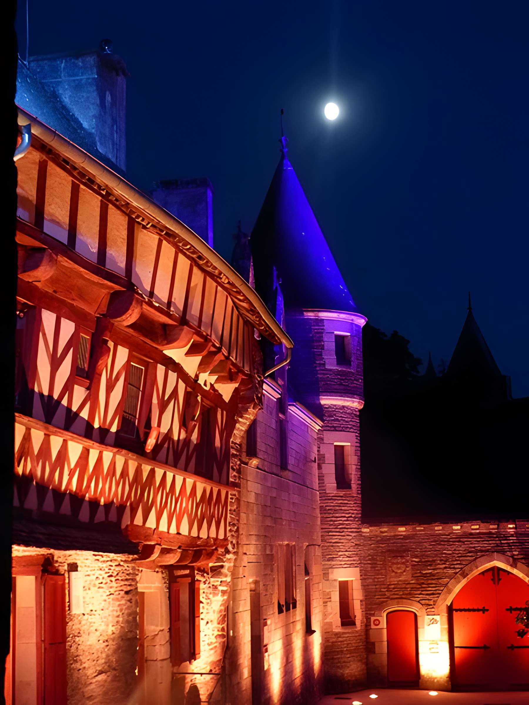 Deux maisons en pans de bois 5-7 Rue des Trente à Josselin