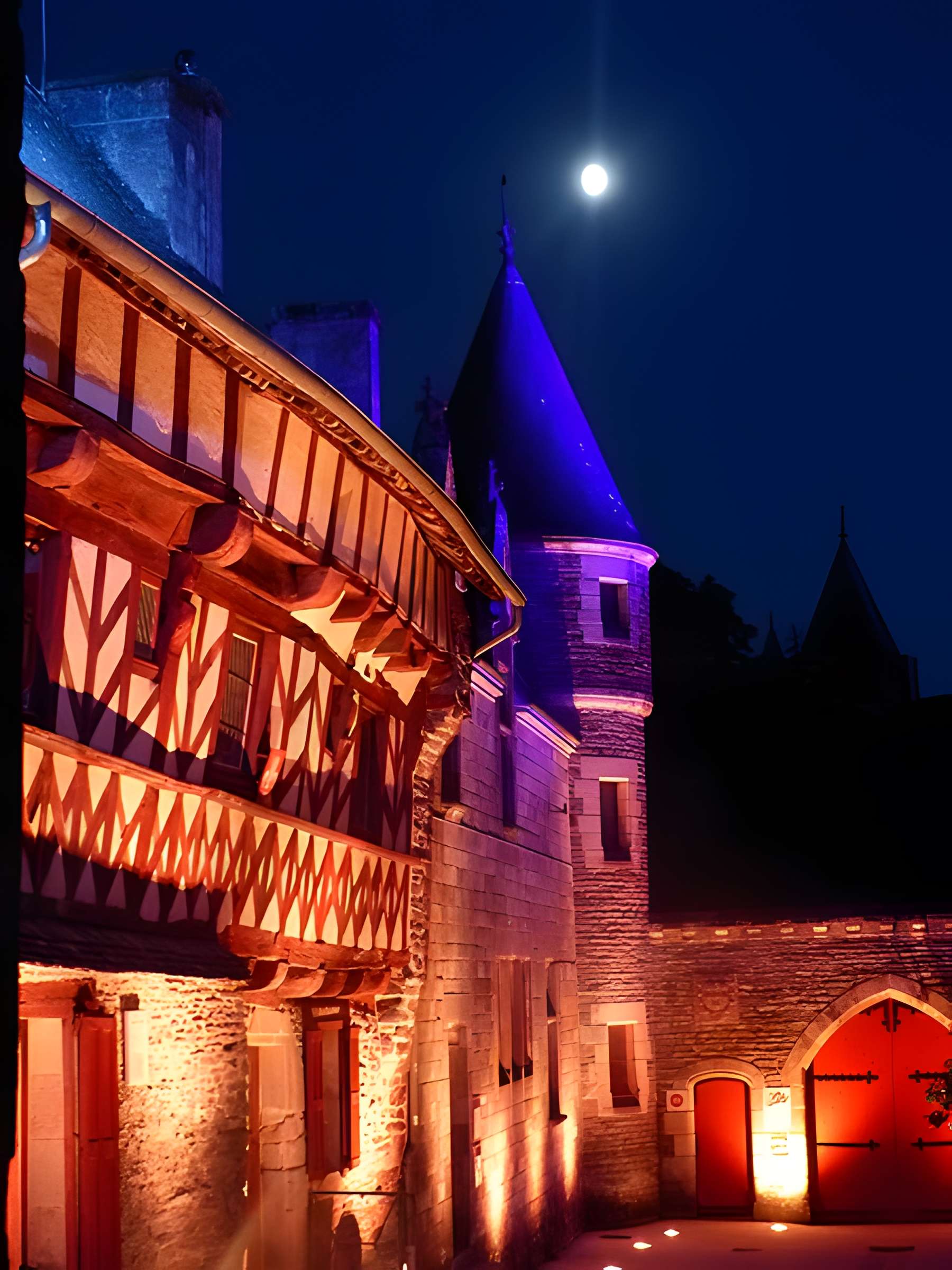 Deux maisons en pans de bois 5-7 Rue des Trente à Josselin